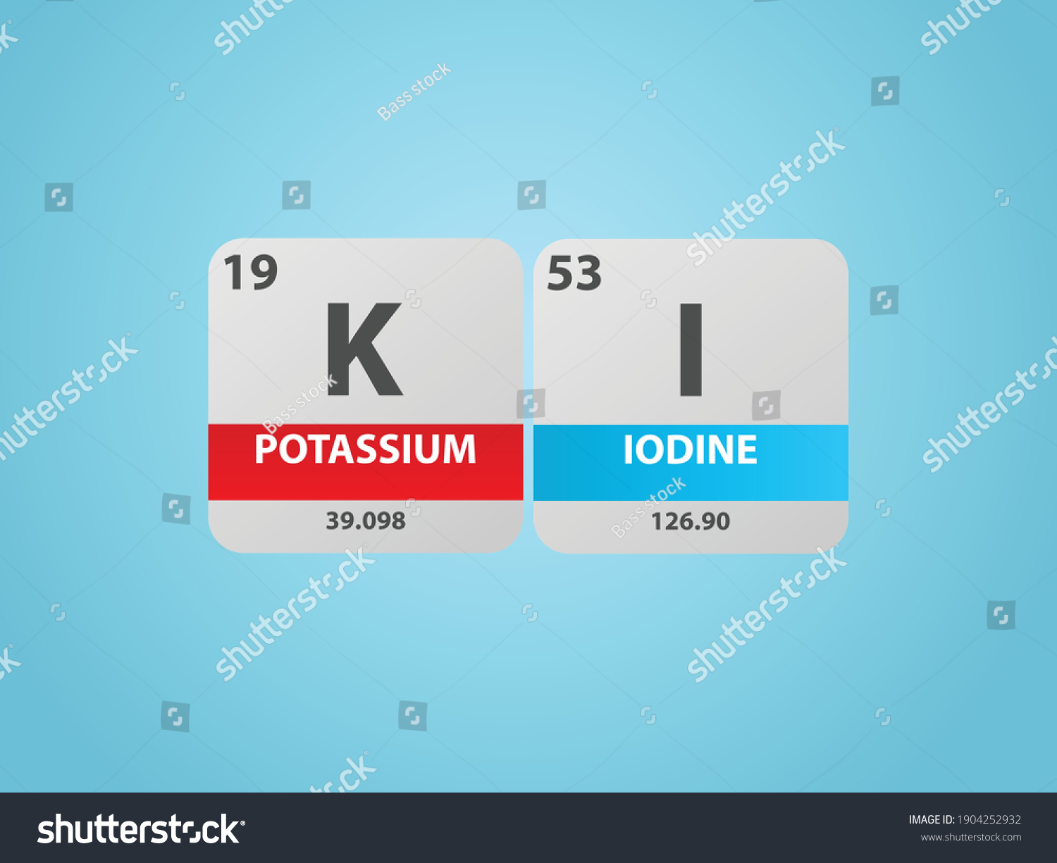 Калий 16. Potassium iodide.