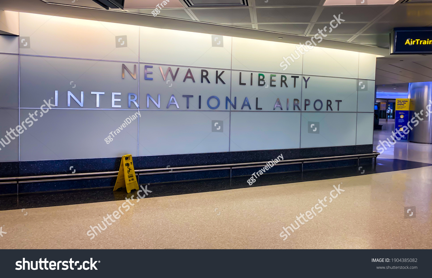 1 242 Newark International Airport Images Stock Photos Vectors   Stock Photo Newark Nj Jan Newark Liberty International Airport Ewr In New Jersey Newark Is A 1904385082 