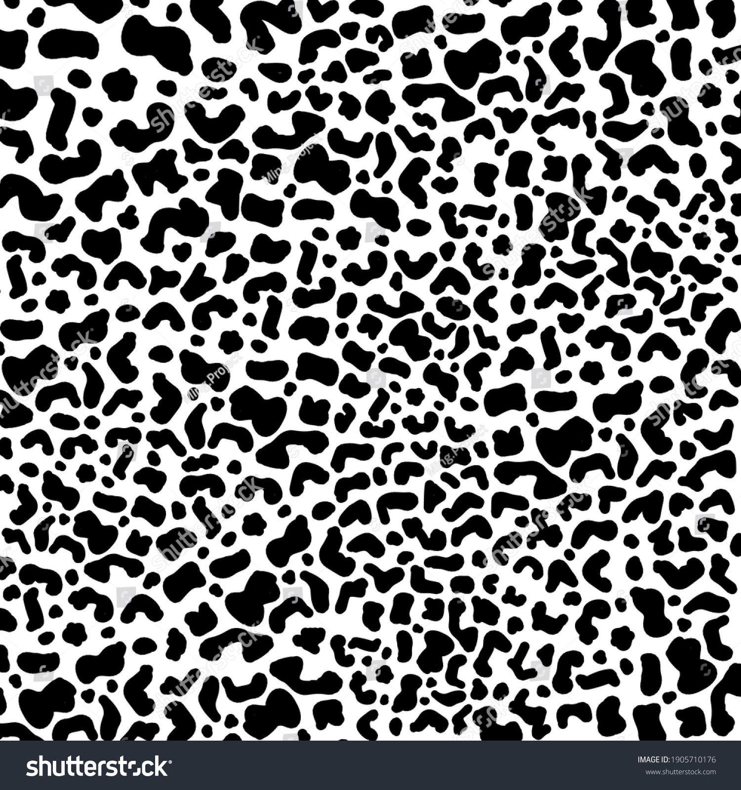 This Leopard Print 1 Designed Style Stock Illustration 1905710176 ...