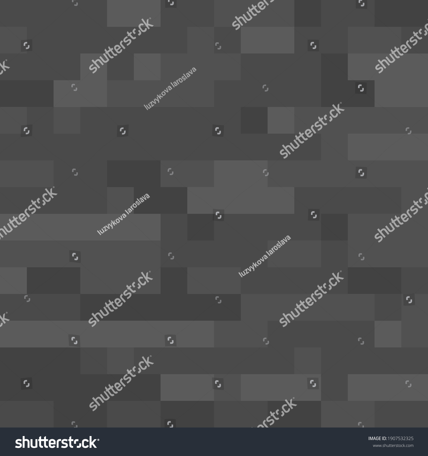 Pixel Minecraft Style Stone Block Background Stock Vector (Royalty Free ...