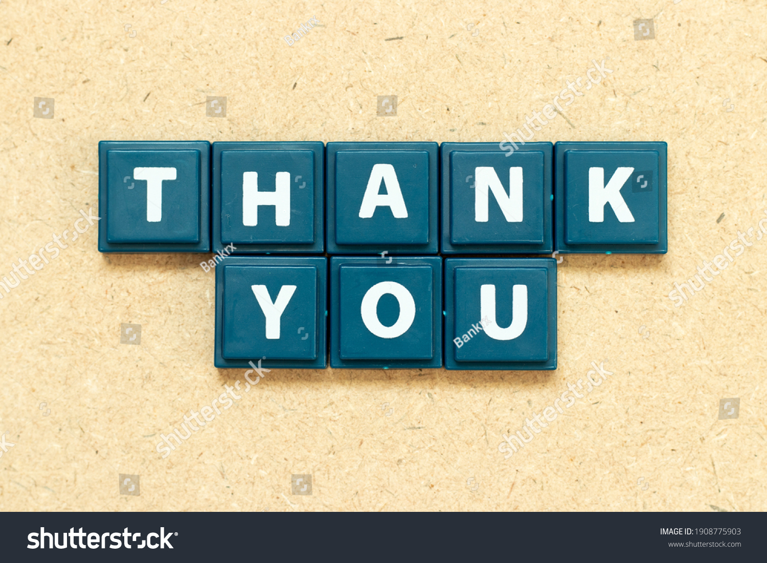 4 letter word with thank