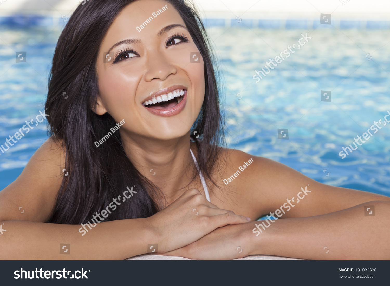 Beautiful Sexy Young Chinese Asian Woman Foto Stok 191022326 Shutterstock