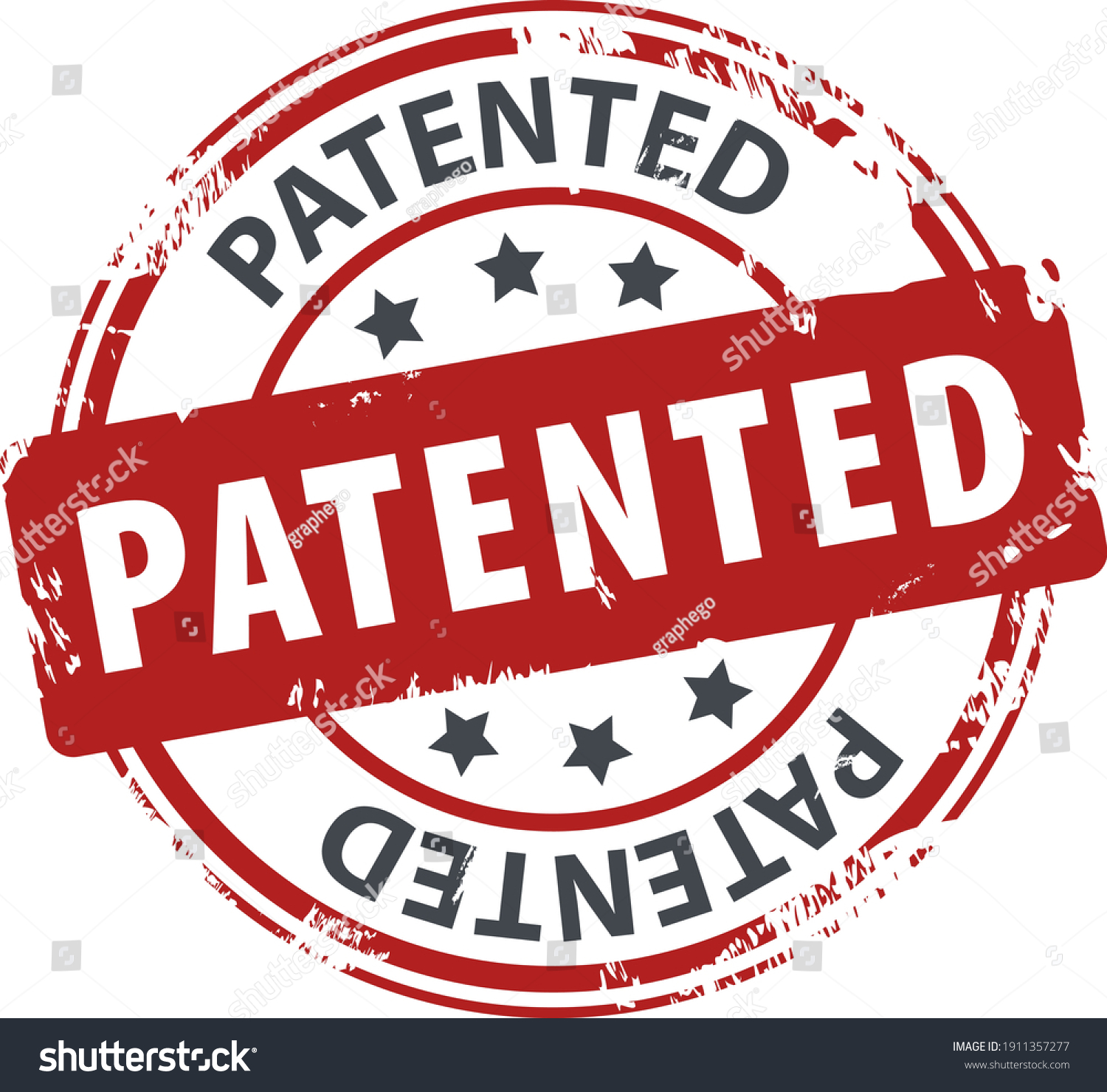 Patented Text On Round Rubber Stamp Vector Có Sẵn Miễn Phí Bản Quyền 1911357277 Shutterstock 7944