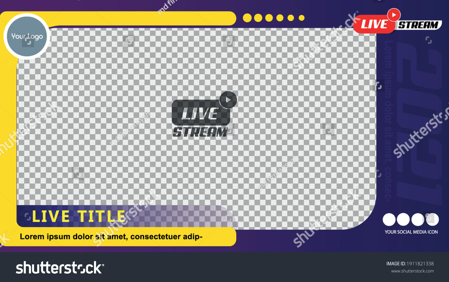 30,012 Video Frame Template Stock Vectors, Images & Vector Art