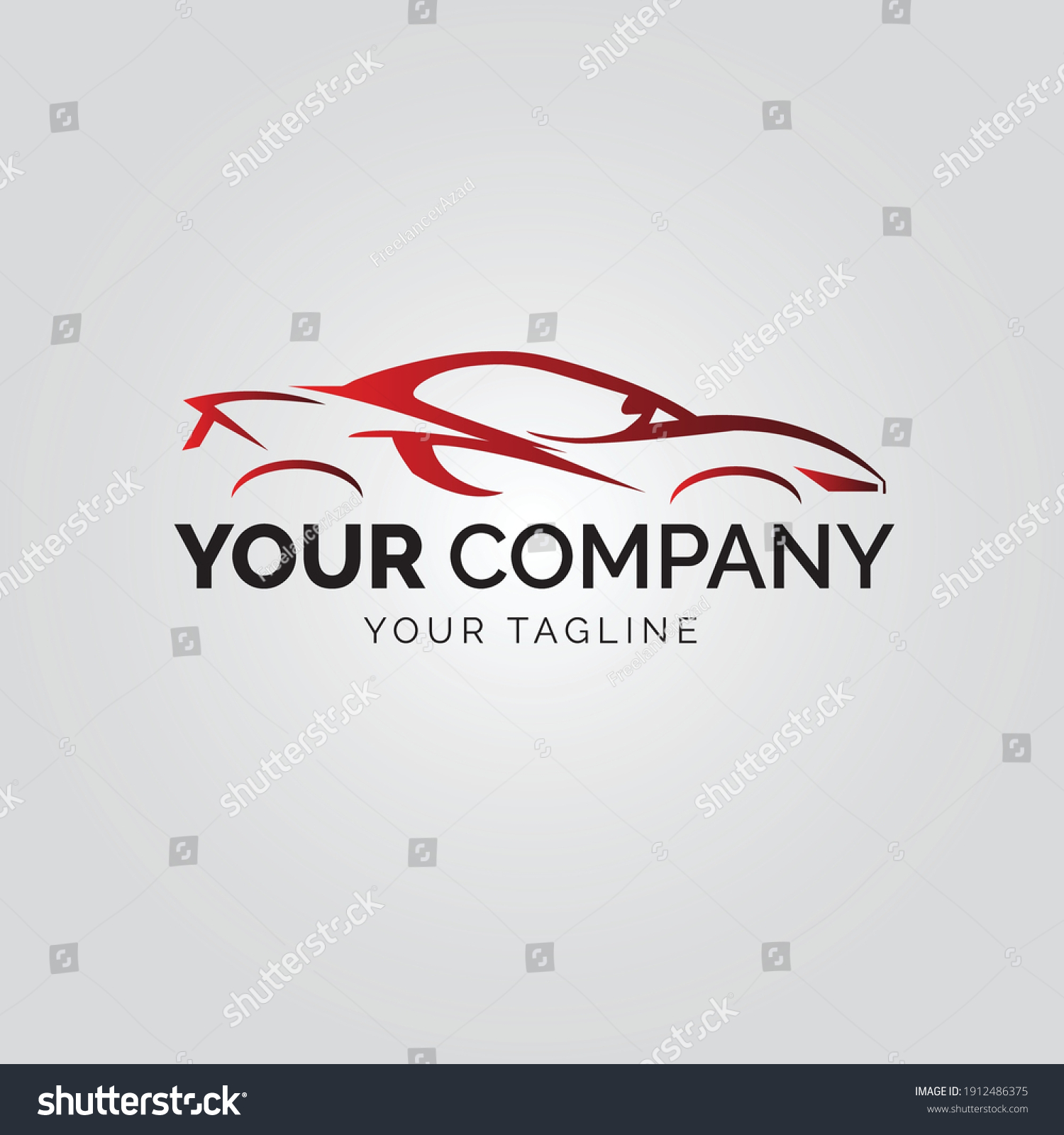 Car Logo Vector Illustrationabstract Car Design Stock Vector (Royalty ...