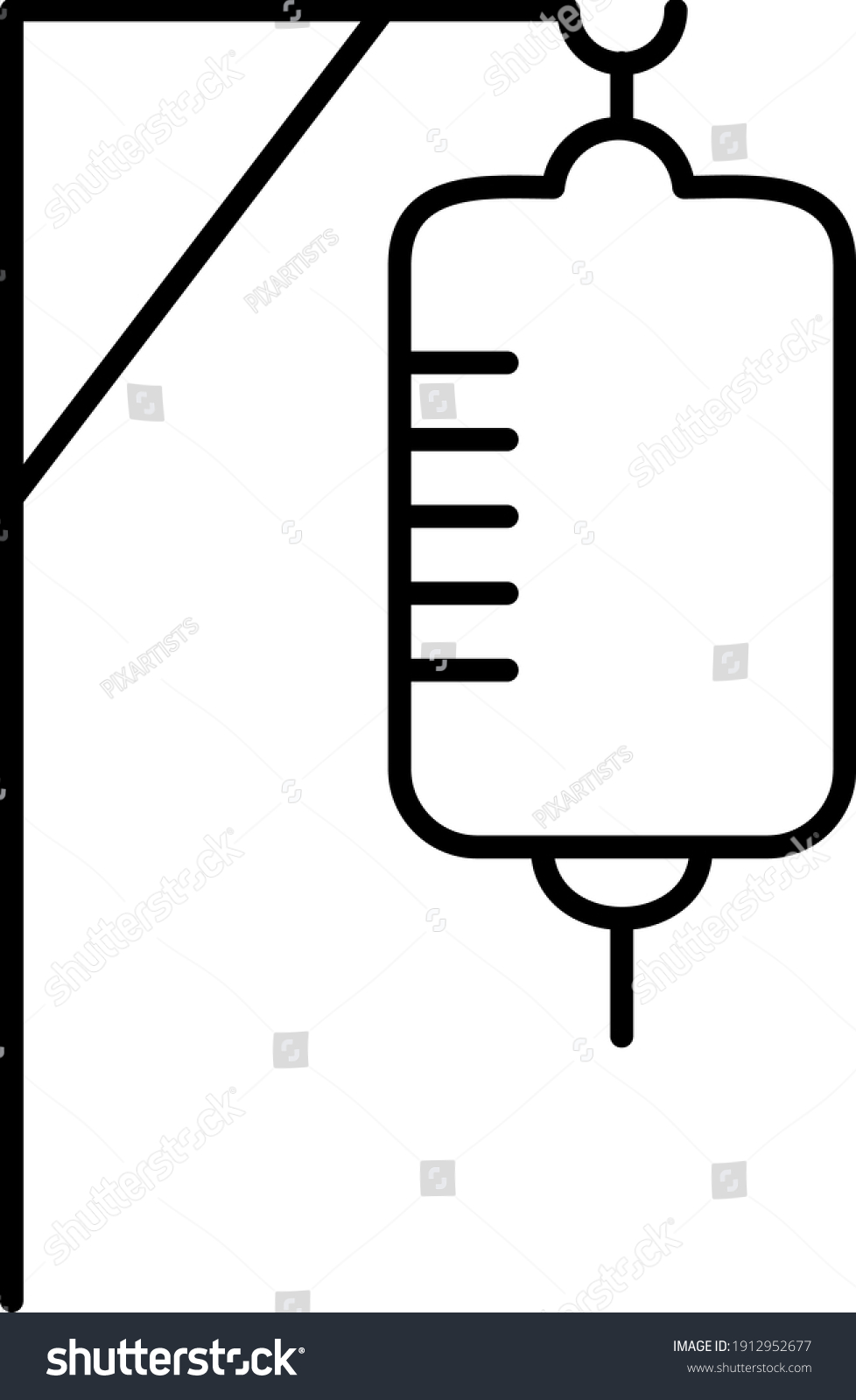 Vector Drip Outline Icon Design Stock Vector (Royalty Free) 1912952677 ...