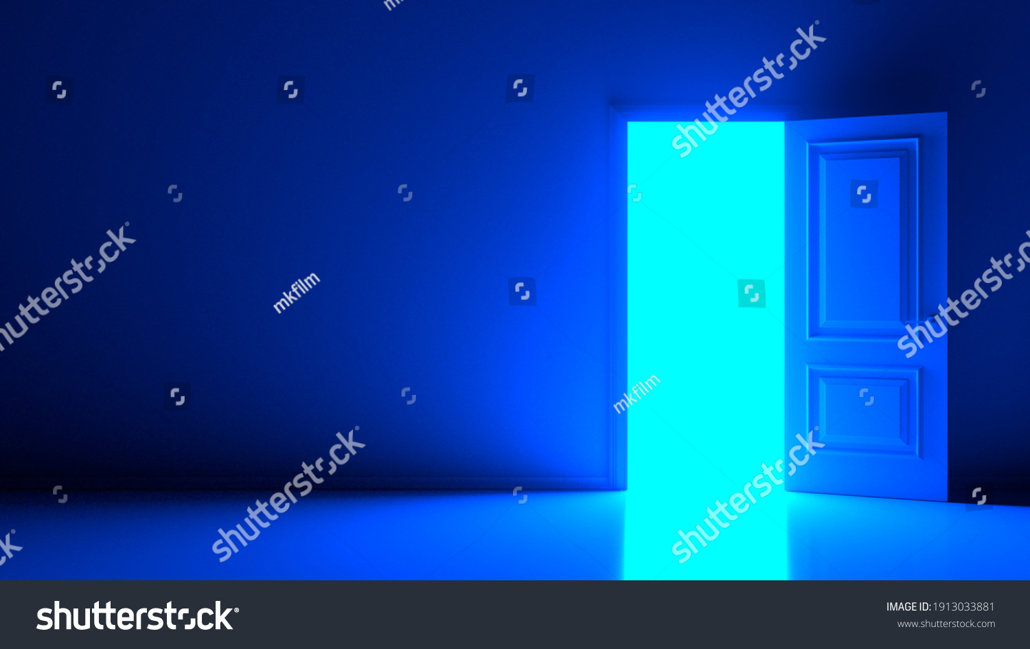 Cool Abstract Daytime Light Inside Open Stock Illustration 1913033881 ...