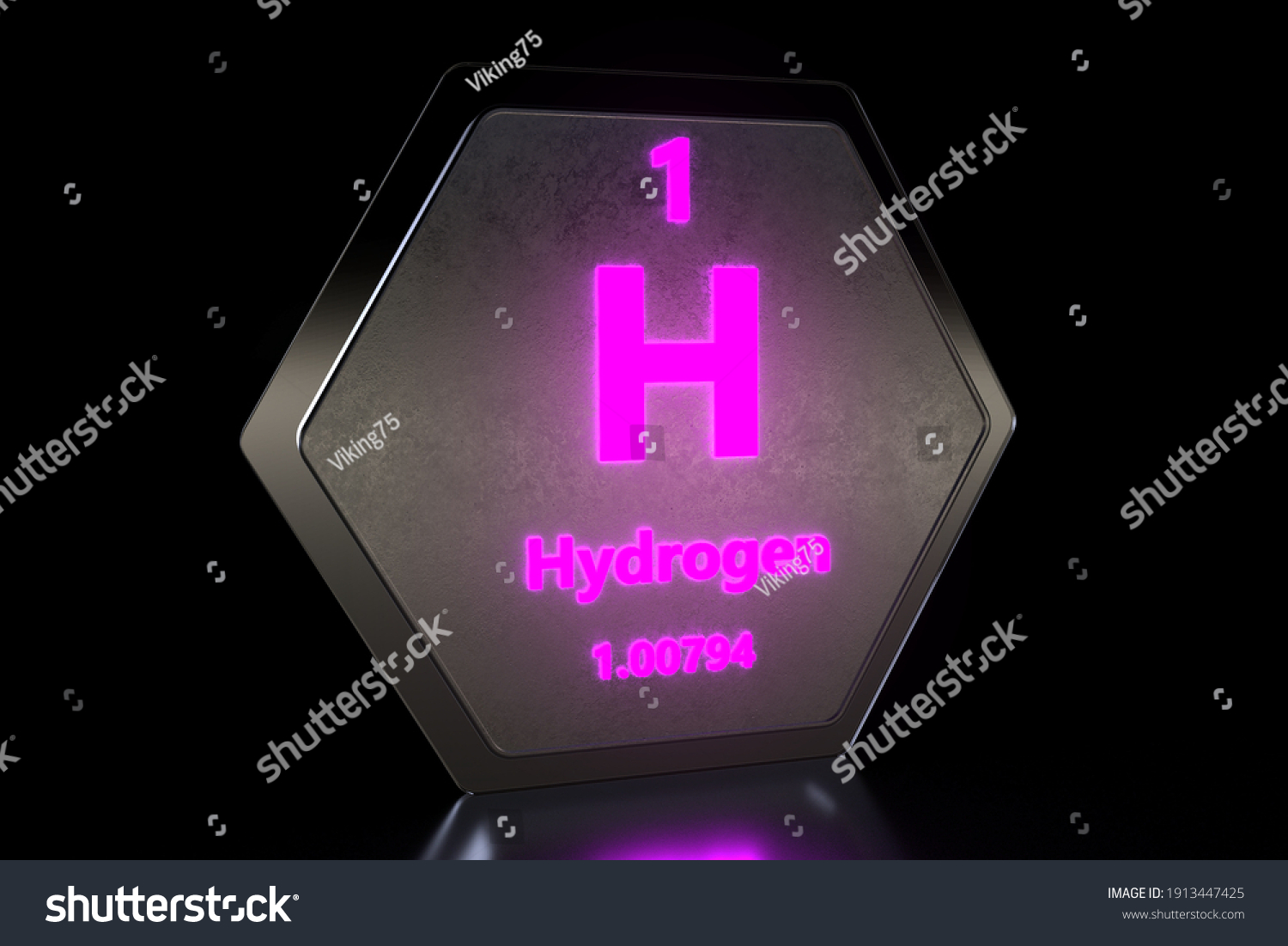 Hydrogen Chemical Element Sign Atomic Number Stock Illustration 1913447425 Shutterstock 4121