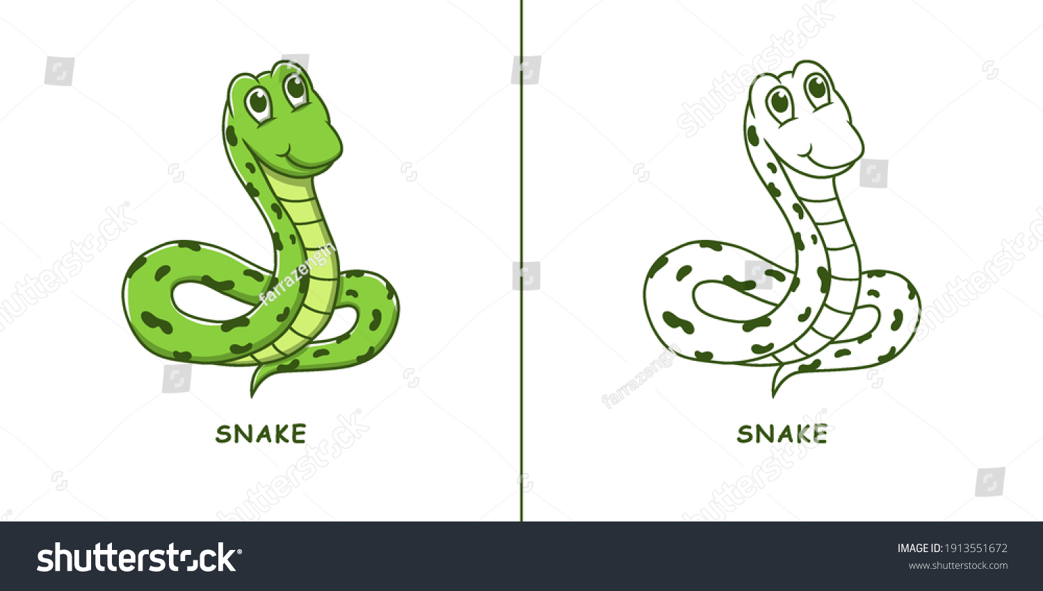 Snake Mascot Logo Viper Reptile Wildlife Stock Vector (Royalty Free ...