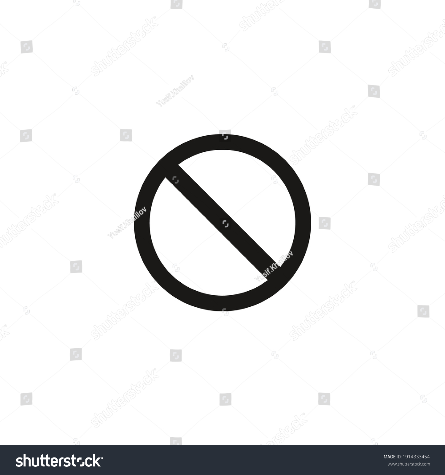 25875 No Access Icon Stock Vectors Images And Vector Art Shutterstock