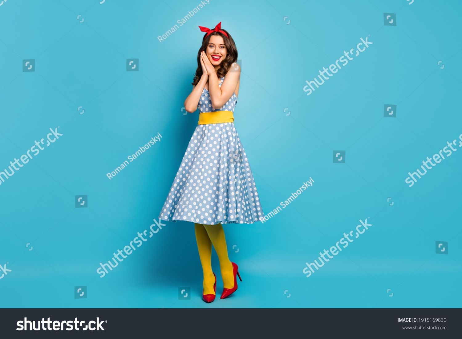 Full Size Photo Candid Pretty Lovely Stock Photo 1915169830 | Shutterstock