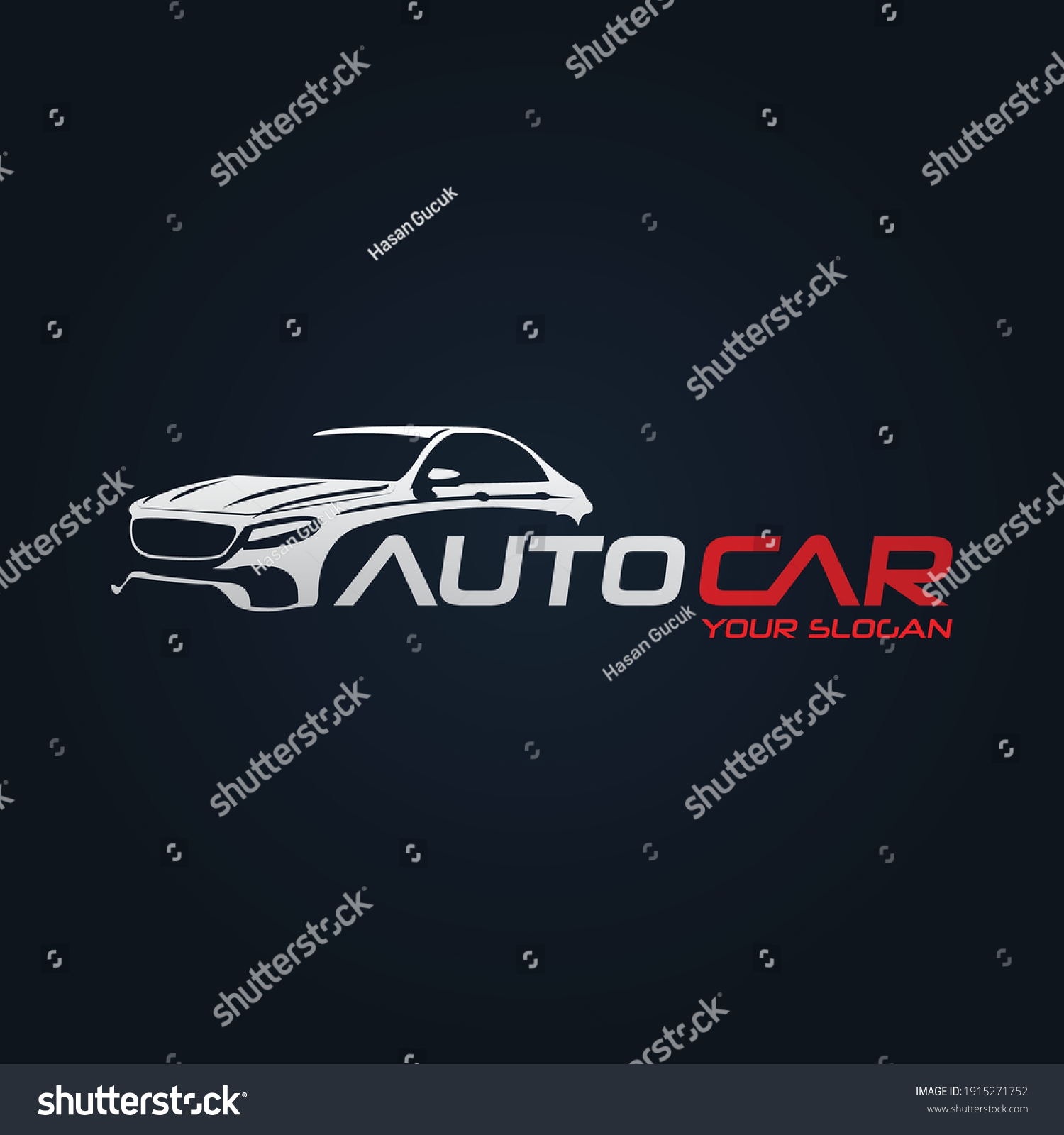 Car Garage Premium Concept Logo Design Stock Vector (Royalty Free ...