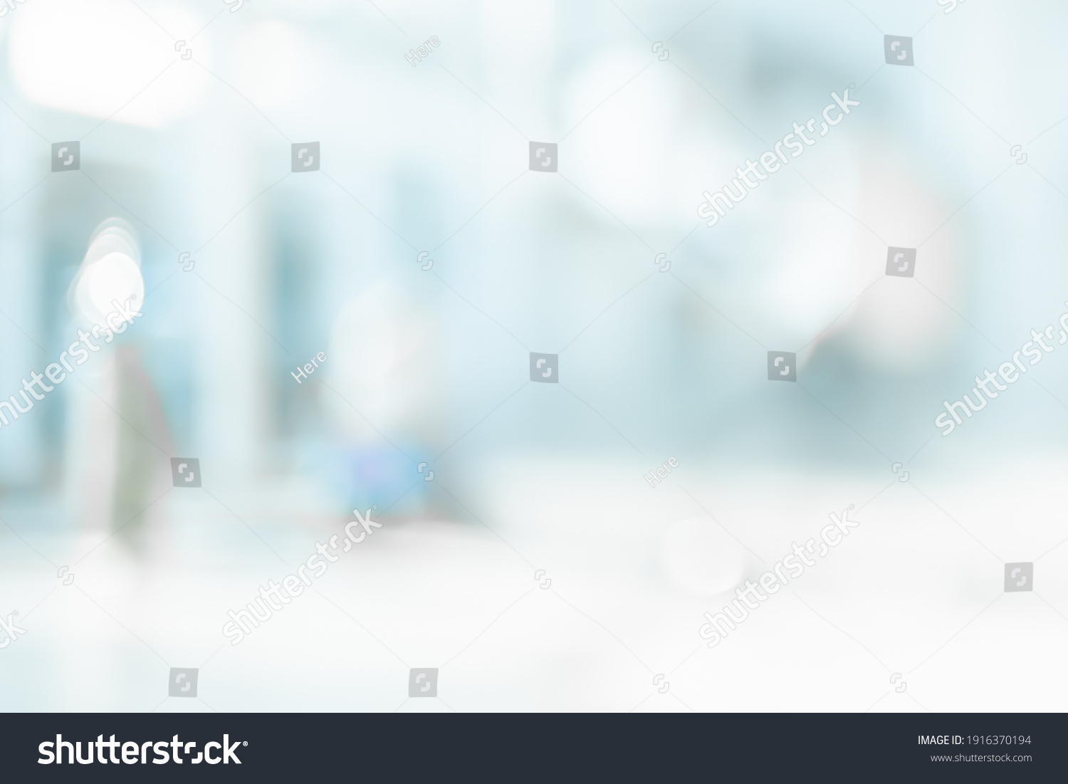 Blurred Office Background Light Defocused Interor Stock Photo ...