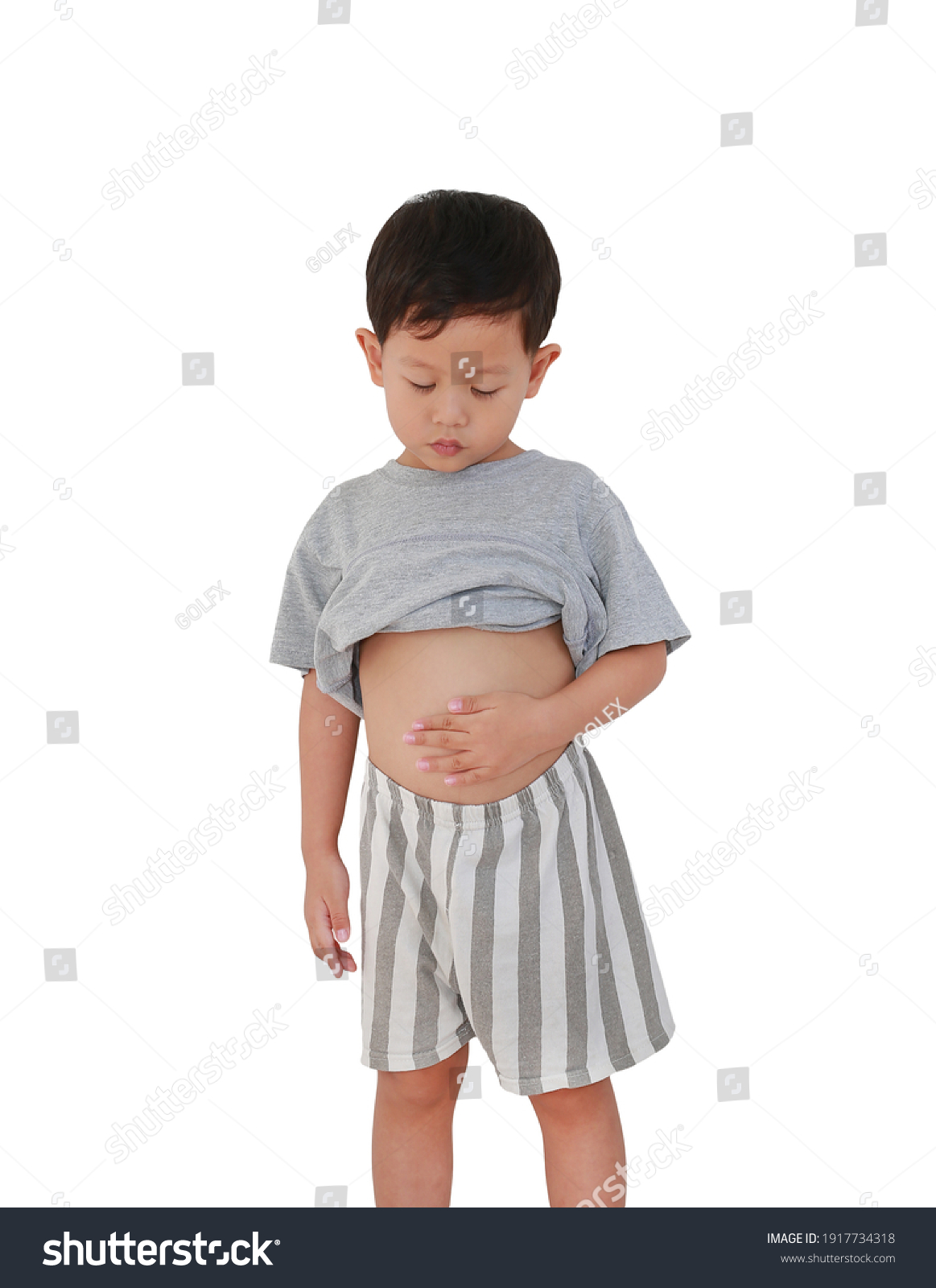 Asian Baby Boy Age About 3 Stock Photo 1917734318 | Shutterstock