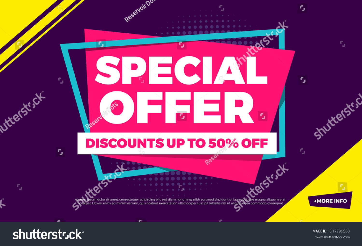 special-offer-discounts-50-off-shopping-stock-vector-royalty-free