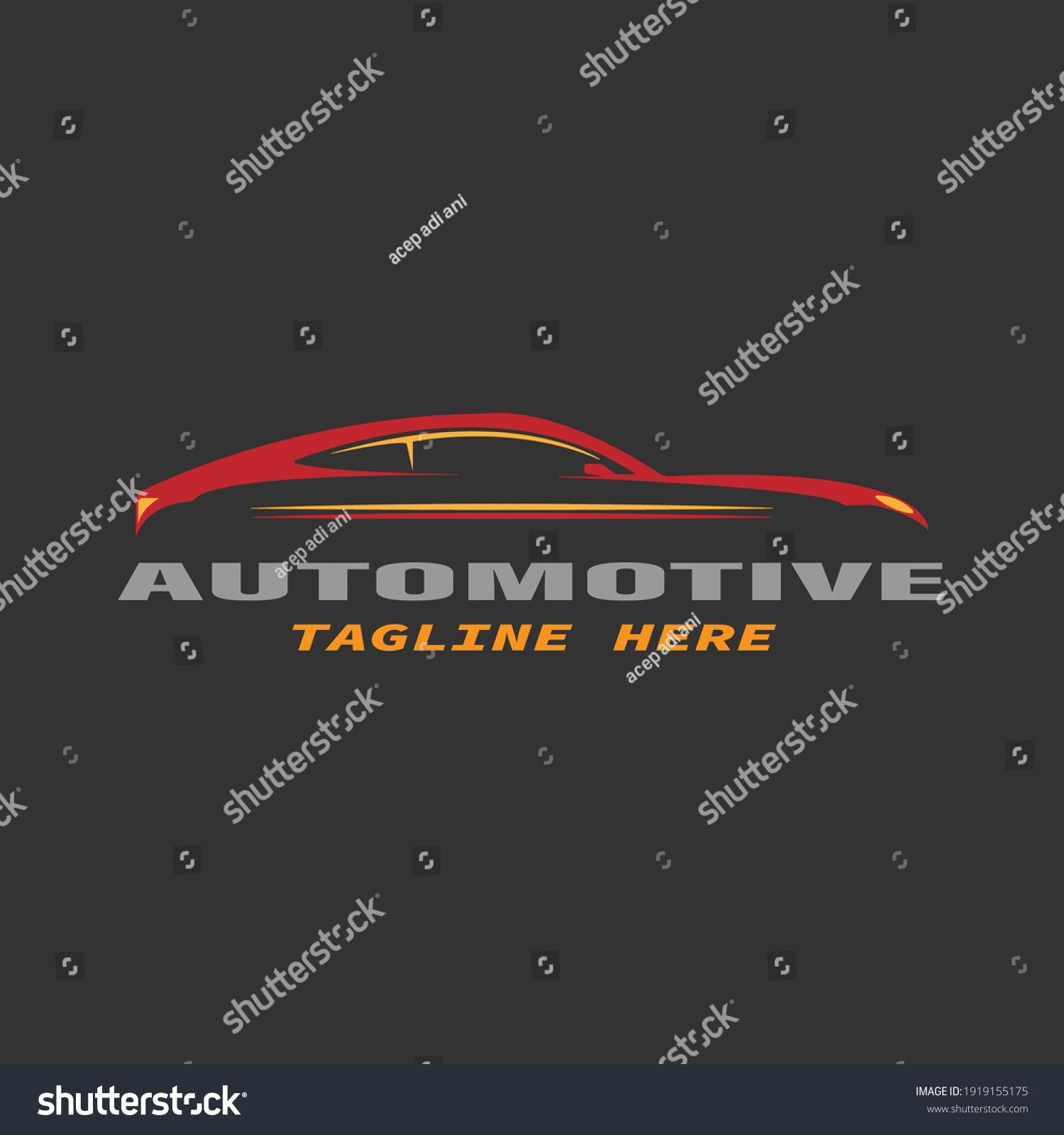 Car Logovector Logo Design Sports Car Stock Vector (Royalty Free ...