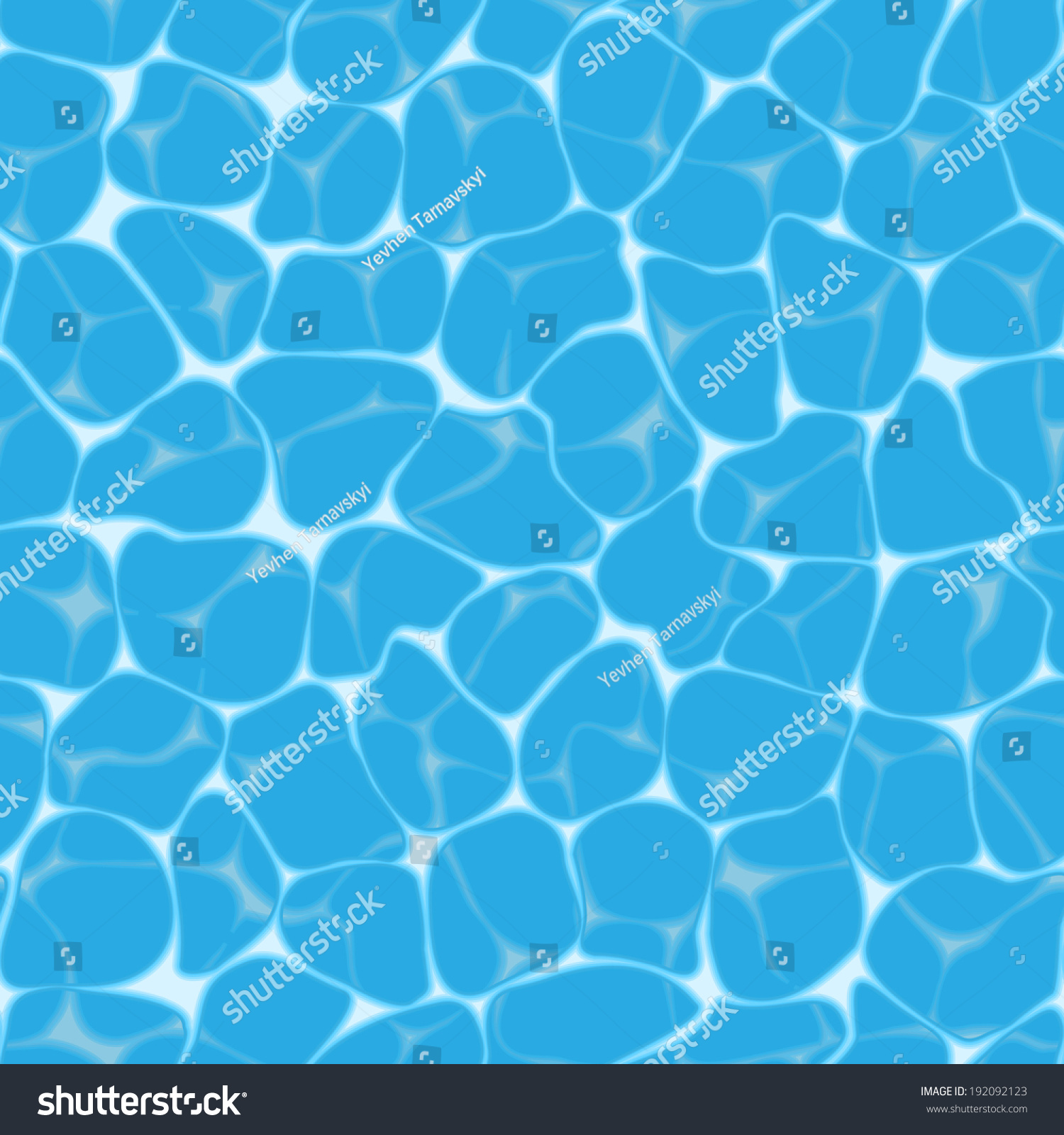 Swimming Pool Underwater Seamless Caustic Texture Stock Vector (Royalty ...