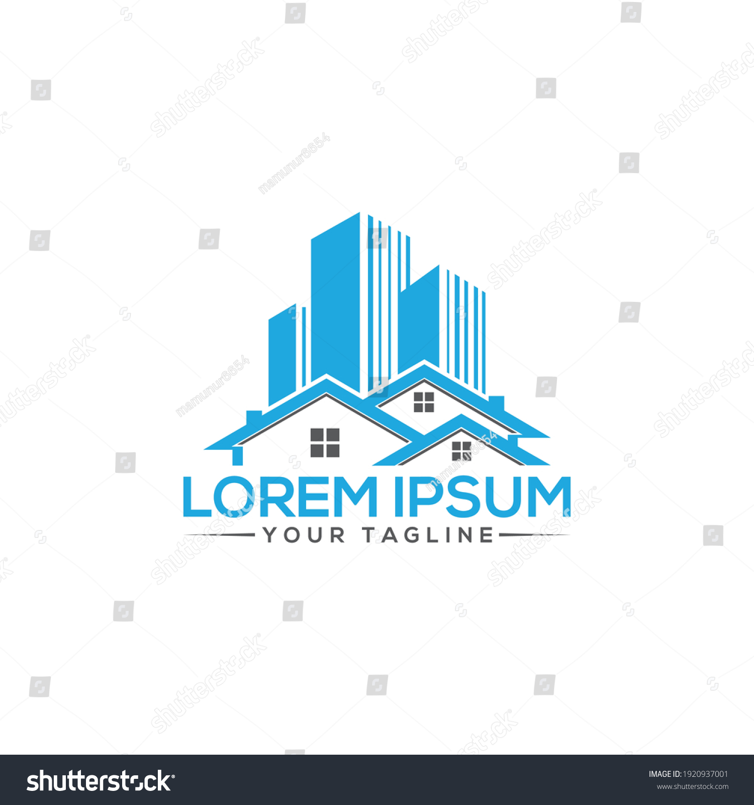 Best Home Logo Abstract House Logo Stock Vector (royalty Free 