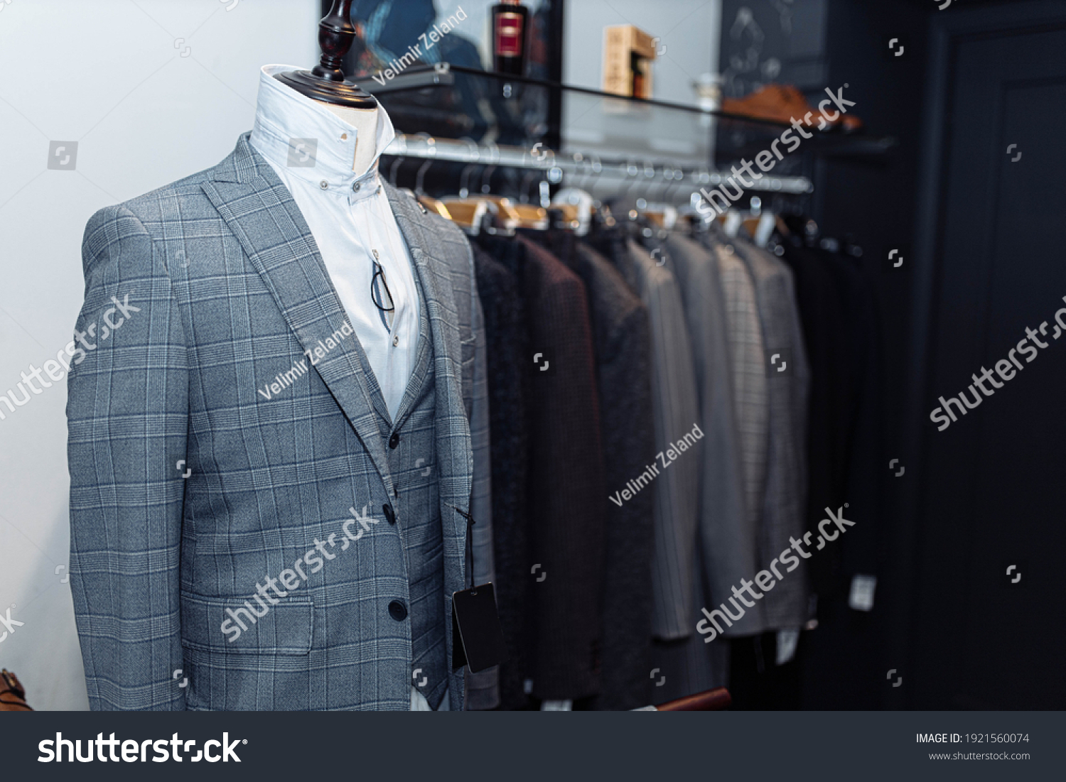 Mens Clothing Store Business Suit On Stock Photo 1921560074 | Shutterstock