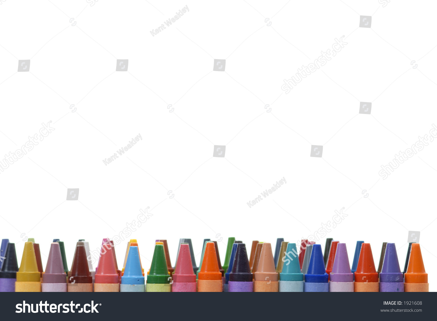 Crayon Border Frame Background 05 Stock Photo 1921608 | Shutterstock