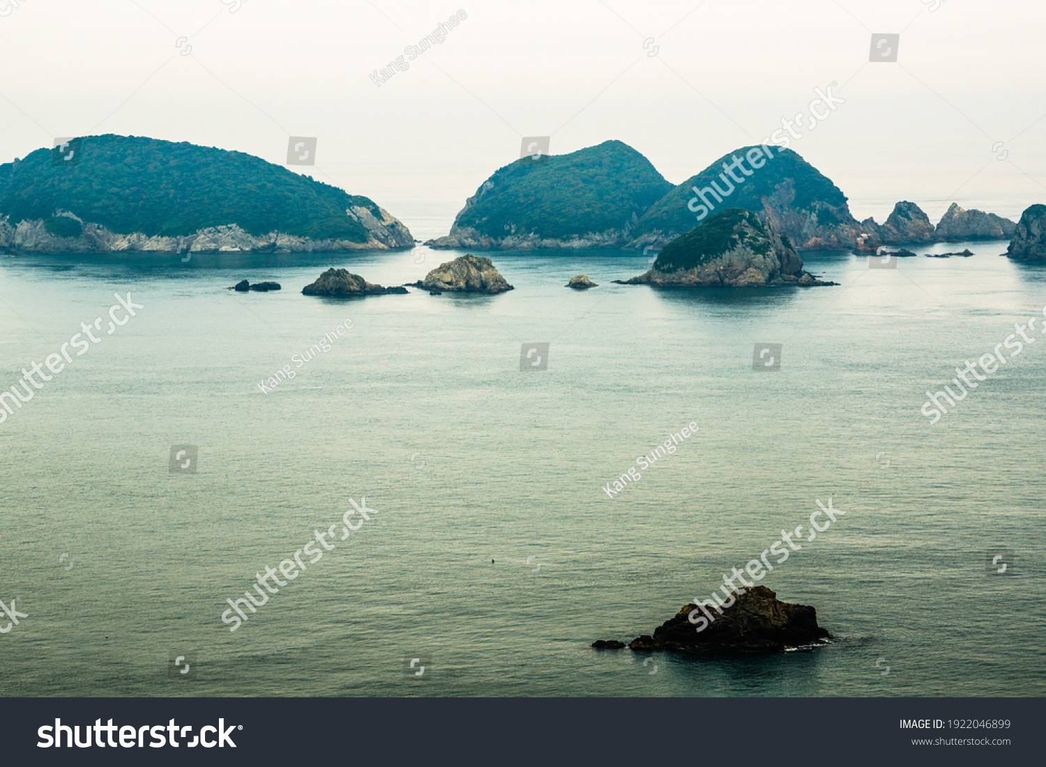 Beautiful Ocean View Gumidong Beach Namhaegun Stock Photo 1922046899 ...