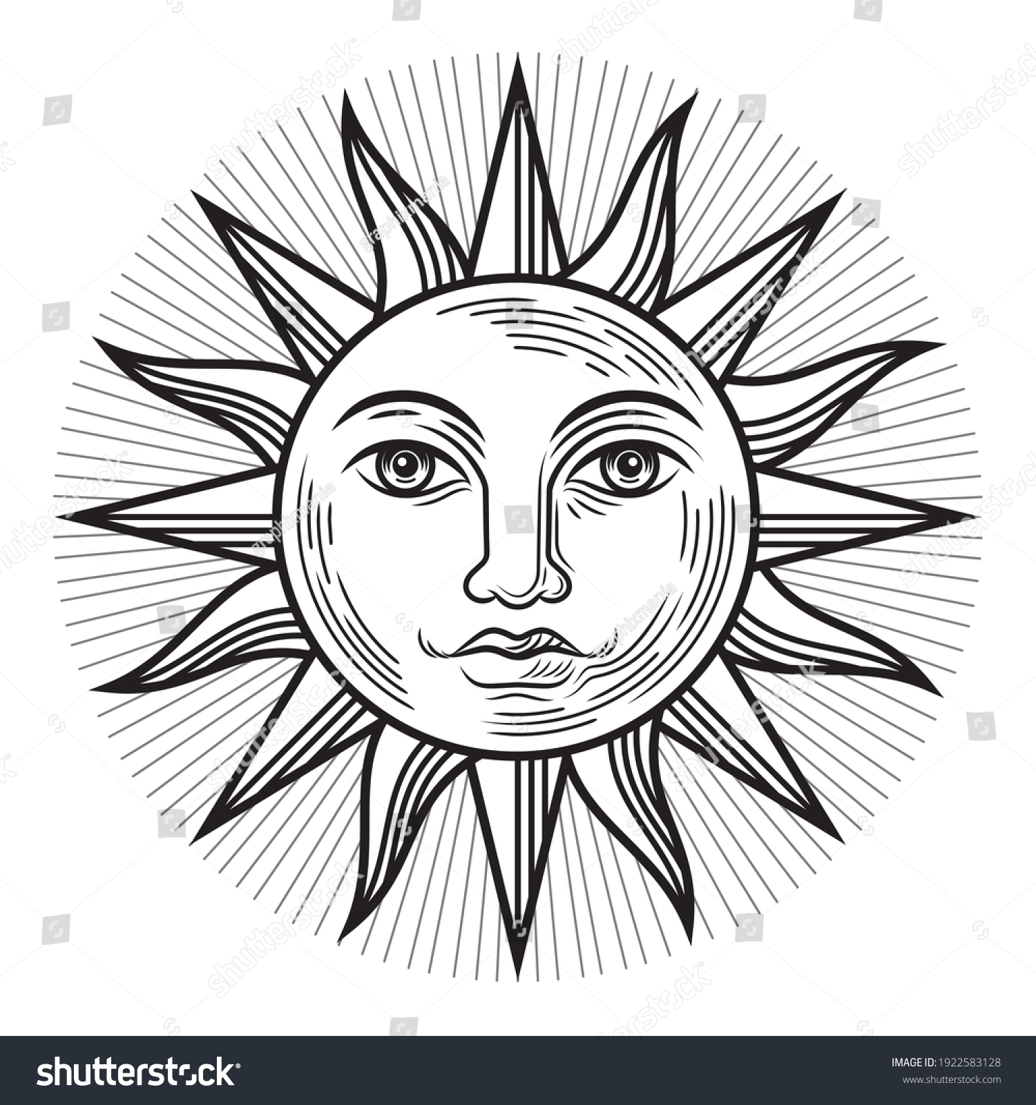 120,180 Sun drawing vintage Images, Stock Photos & Vectors | Shutterstock