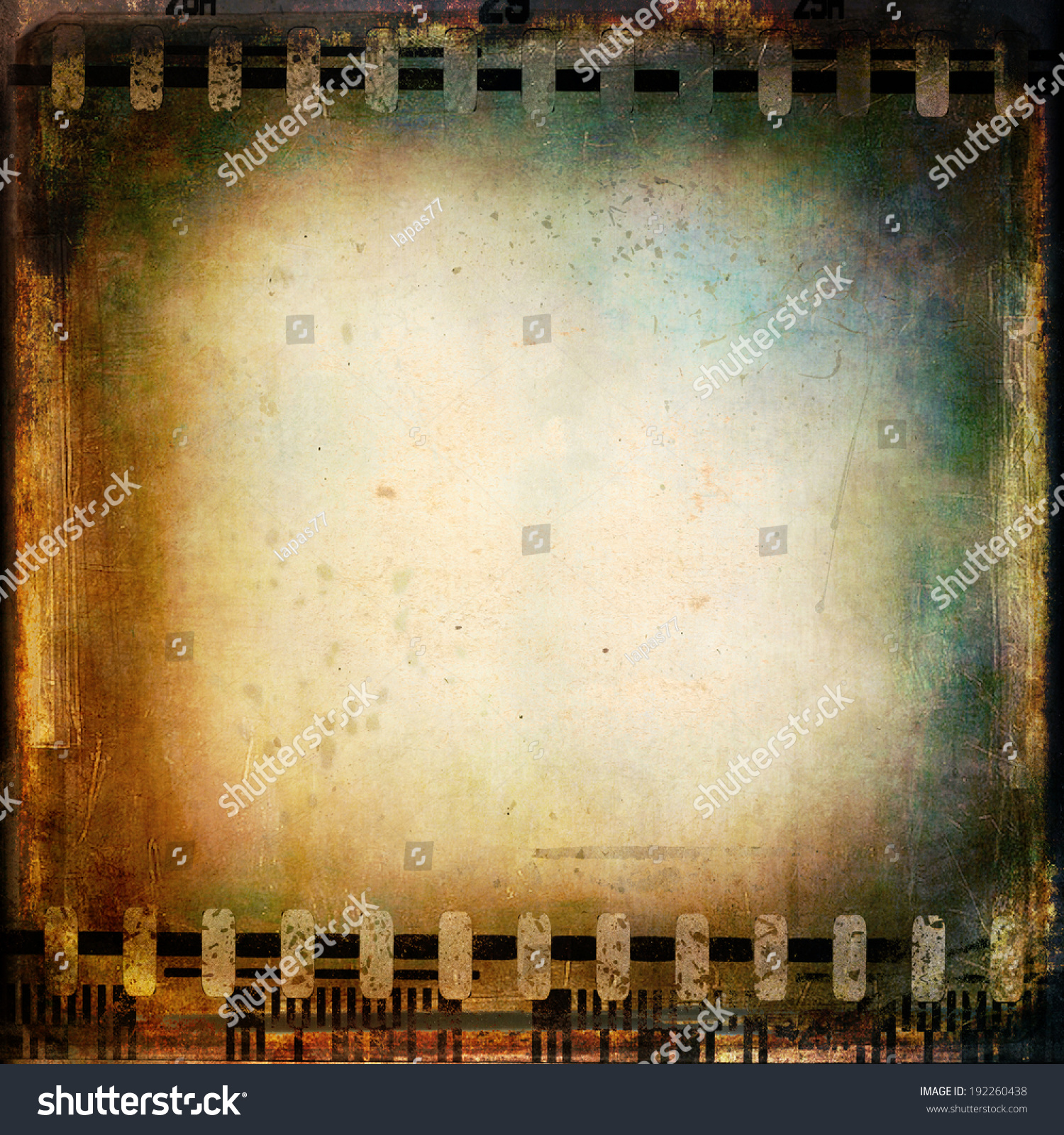 Vintage Film Background Grunge Texture Stock Illustration 192260438 ...