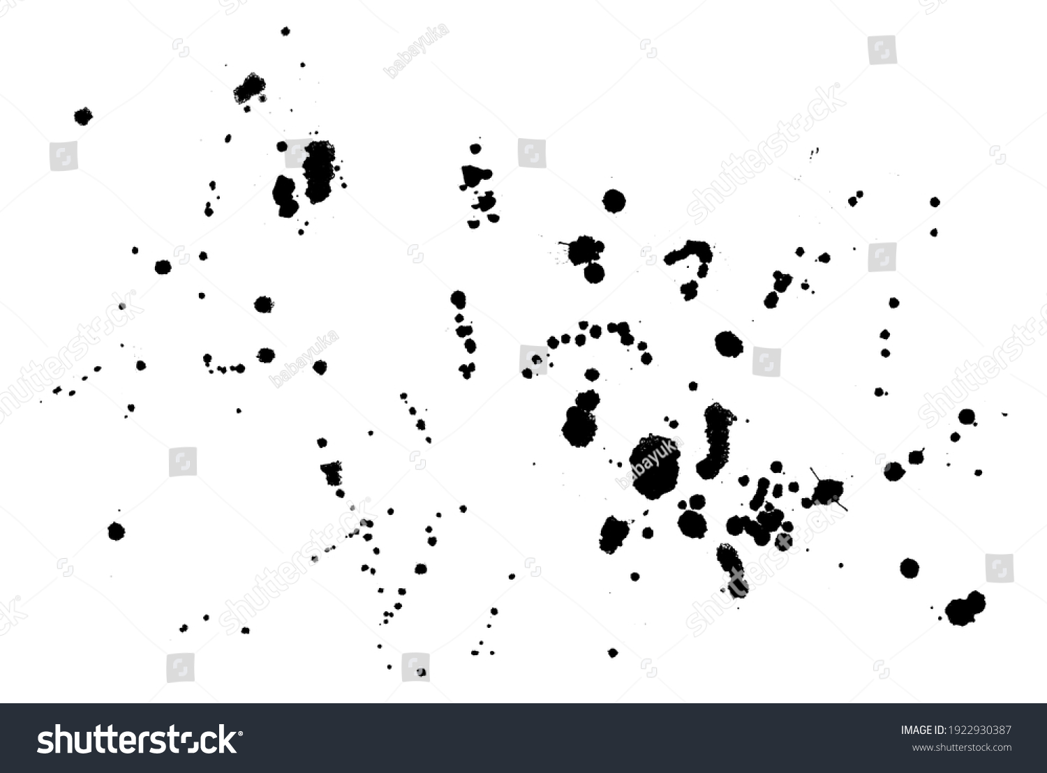 Ink Drizzle Background Splatter Sprinkle Backdrop Stock Illustration ...