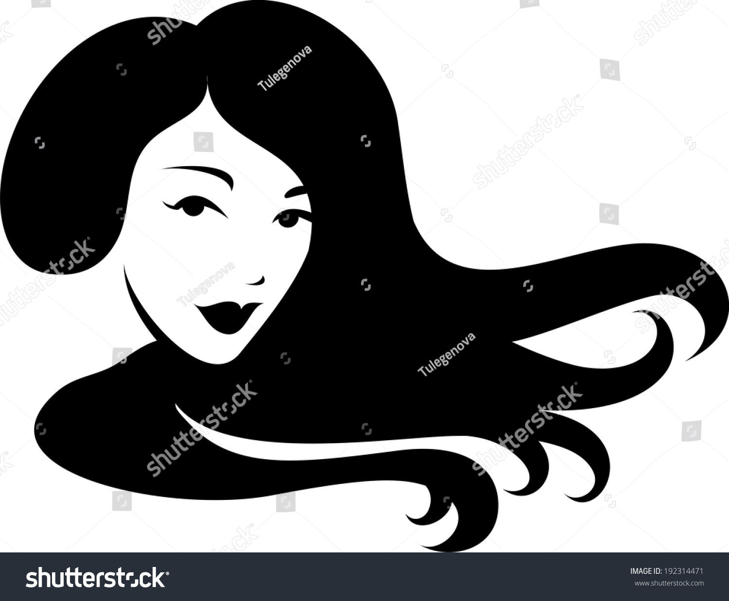 Silhouette Head Stock Vector (royalty Free) 192314471 