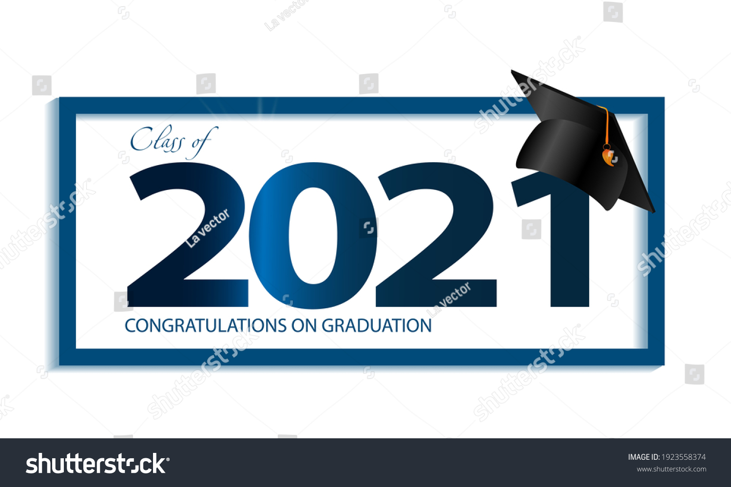 Congratulations On Your Graduation Class 2021 Stock Vector Royalty Free 1923558374 Shutterstock 5193