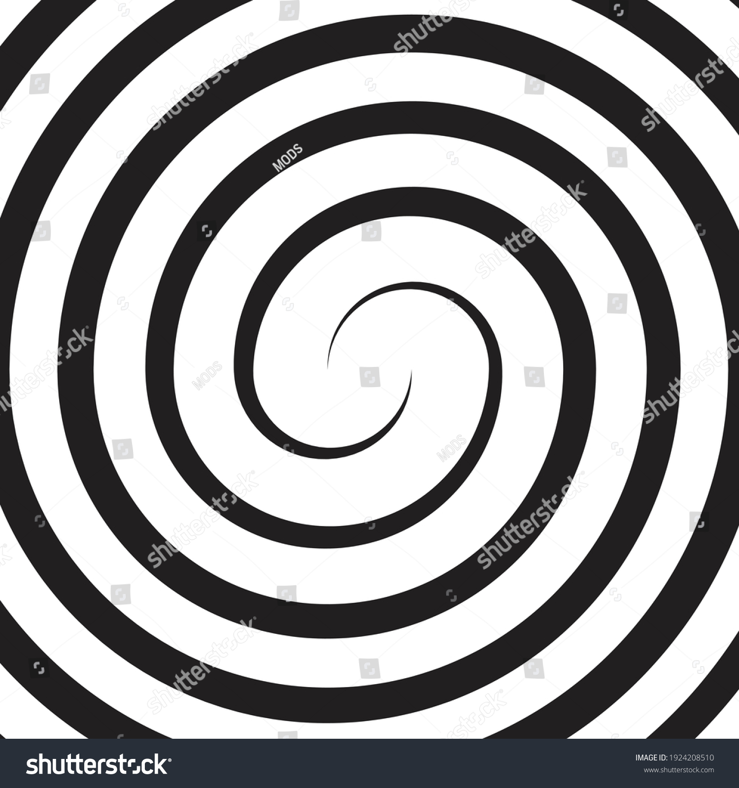 Hypnotic Spiral Background Vector Illustration Stock Vector Royalty Hypnotic Spiral Background Vector Illustration Stock Vector Royalty