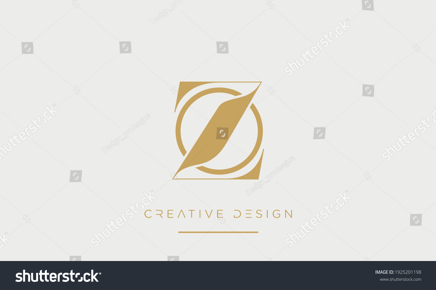 Oz Zo Alphabet Letters Abstract Icon Stock Vector (Royalty Free ...