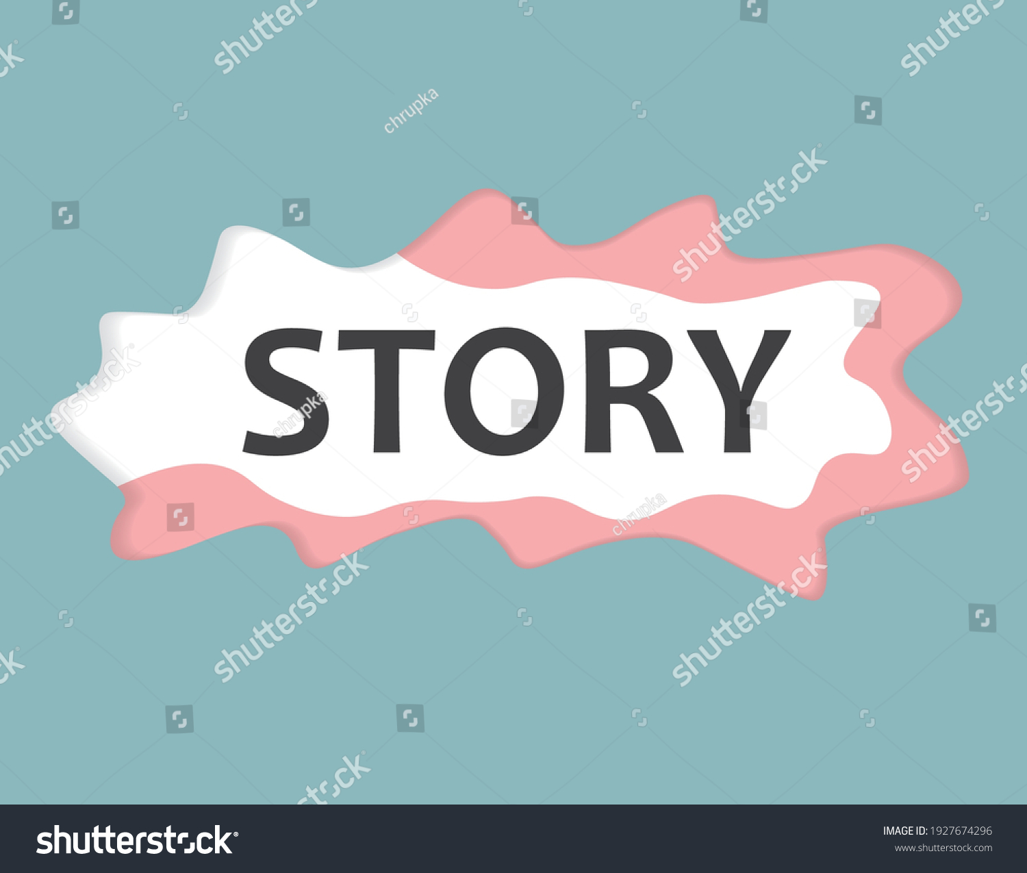 Story Word Concept Vector Illustration Stock Vector (Royalty Free ...