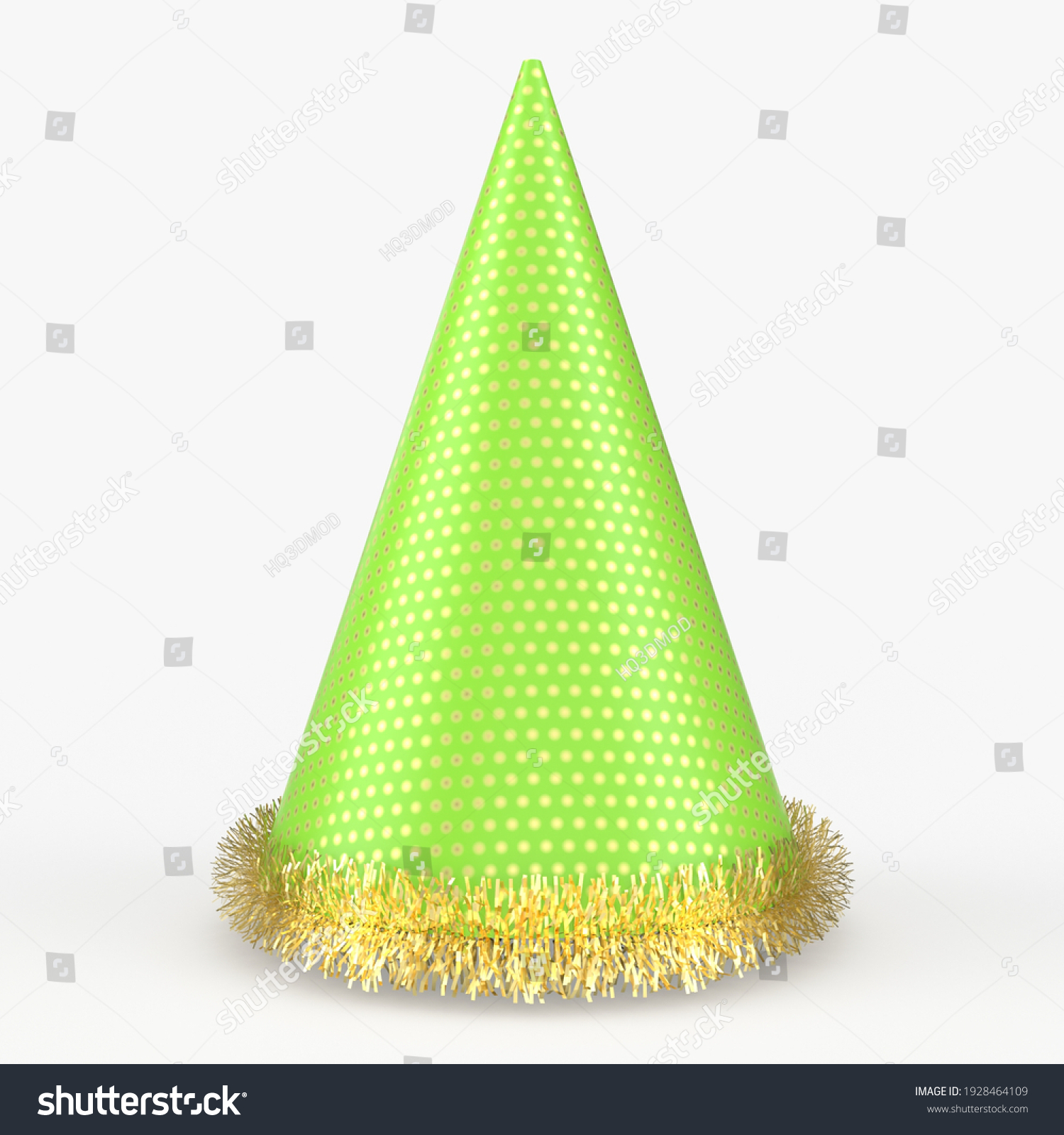 green cone party hats