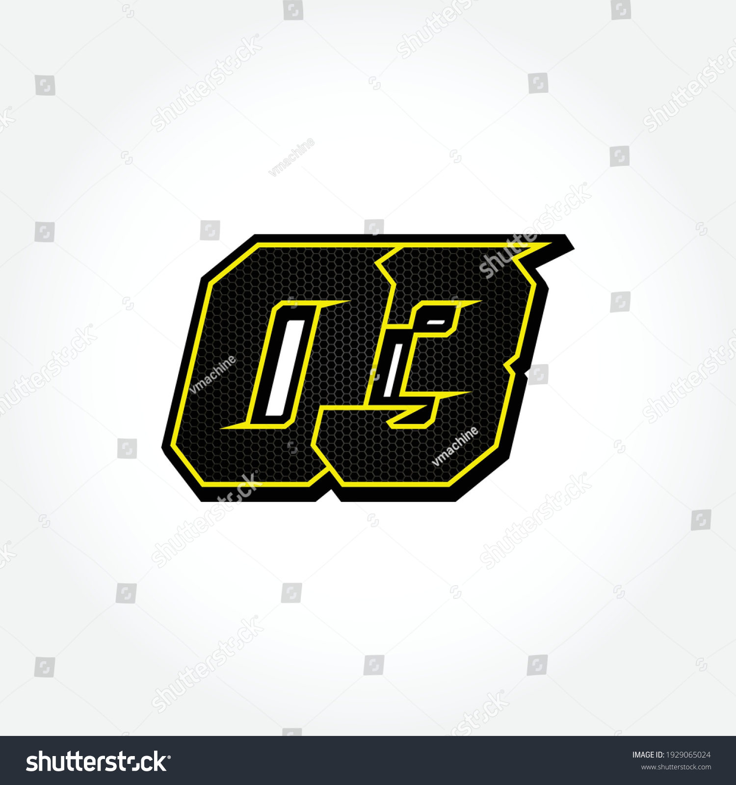 Simple Racing Start Number 03 Vector Stock Vector (Royalty Free ...