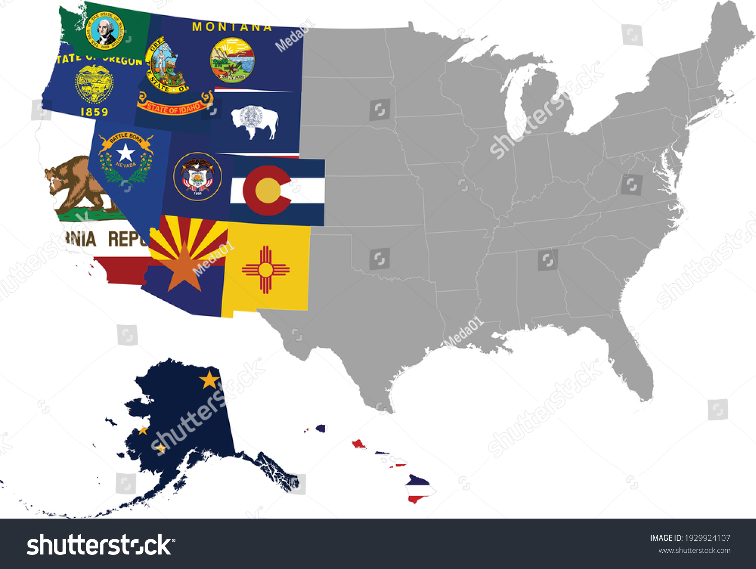 37,131 Us Region Map Images, Stock Photos & Vectors | Shutterstock