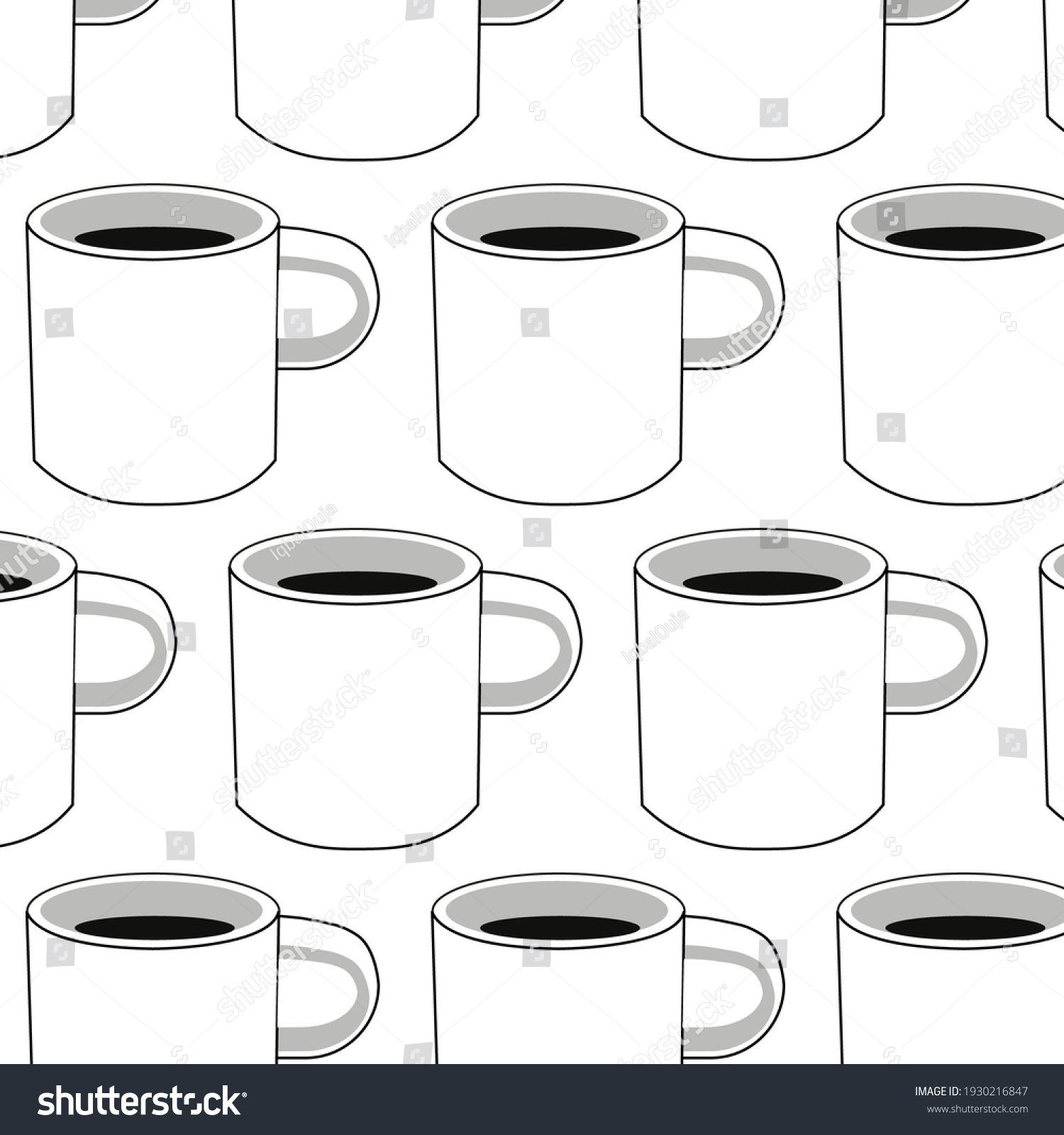 Object Pattern Design Background Object Pattern Stock Vector (Royalty ...