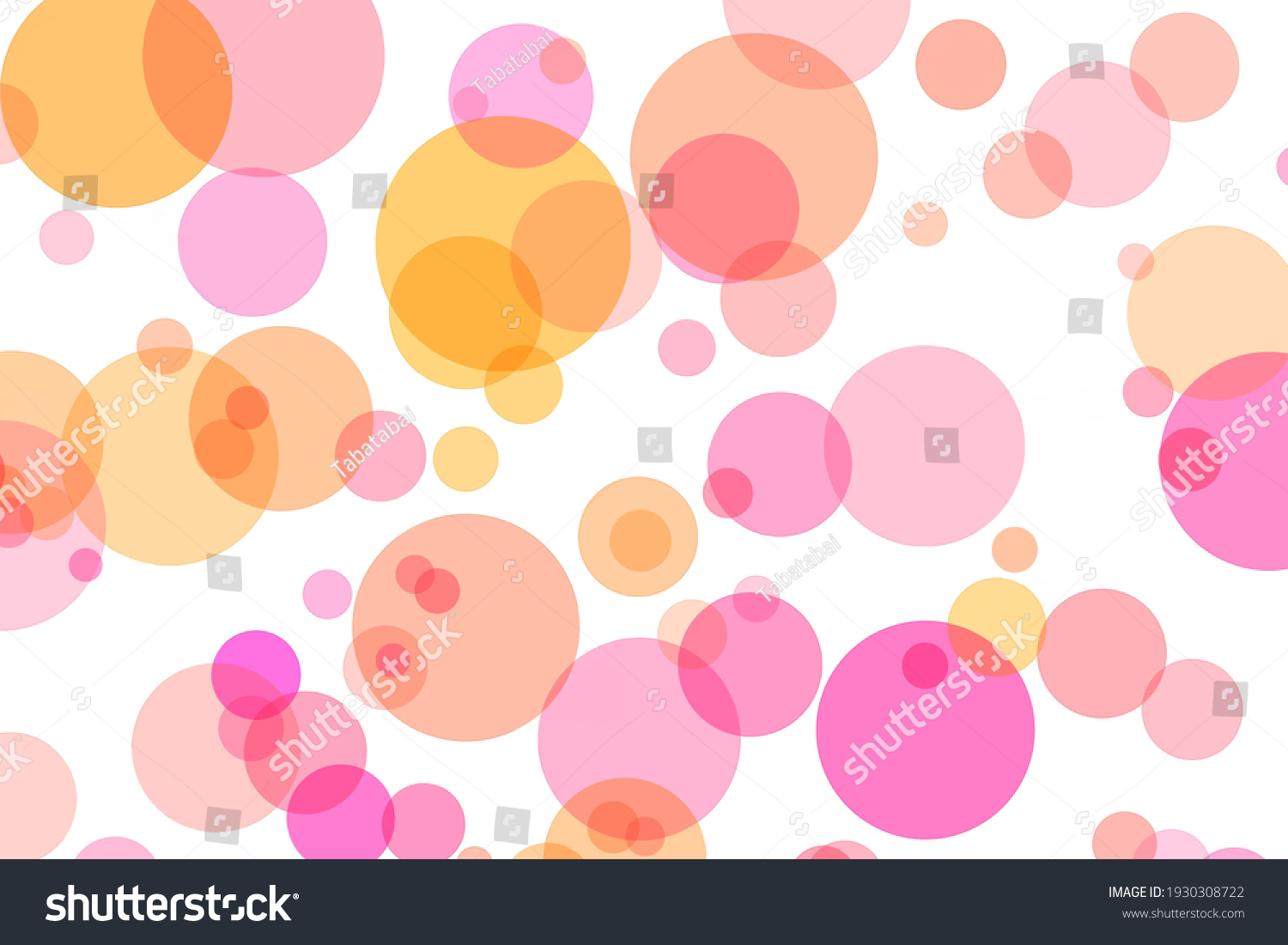 Background Picture Colorful Circles Stock Illustration 1930308722 ...