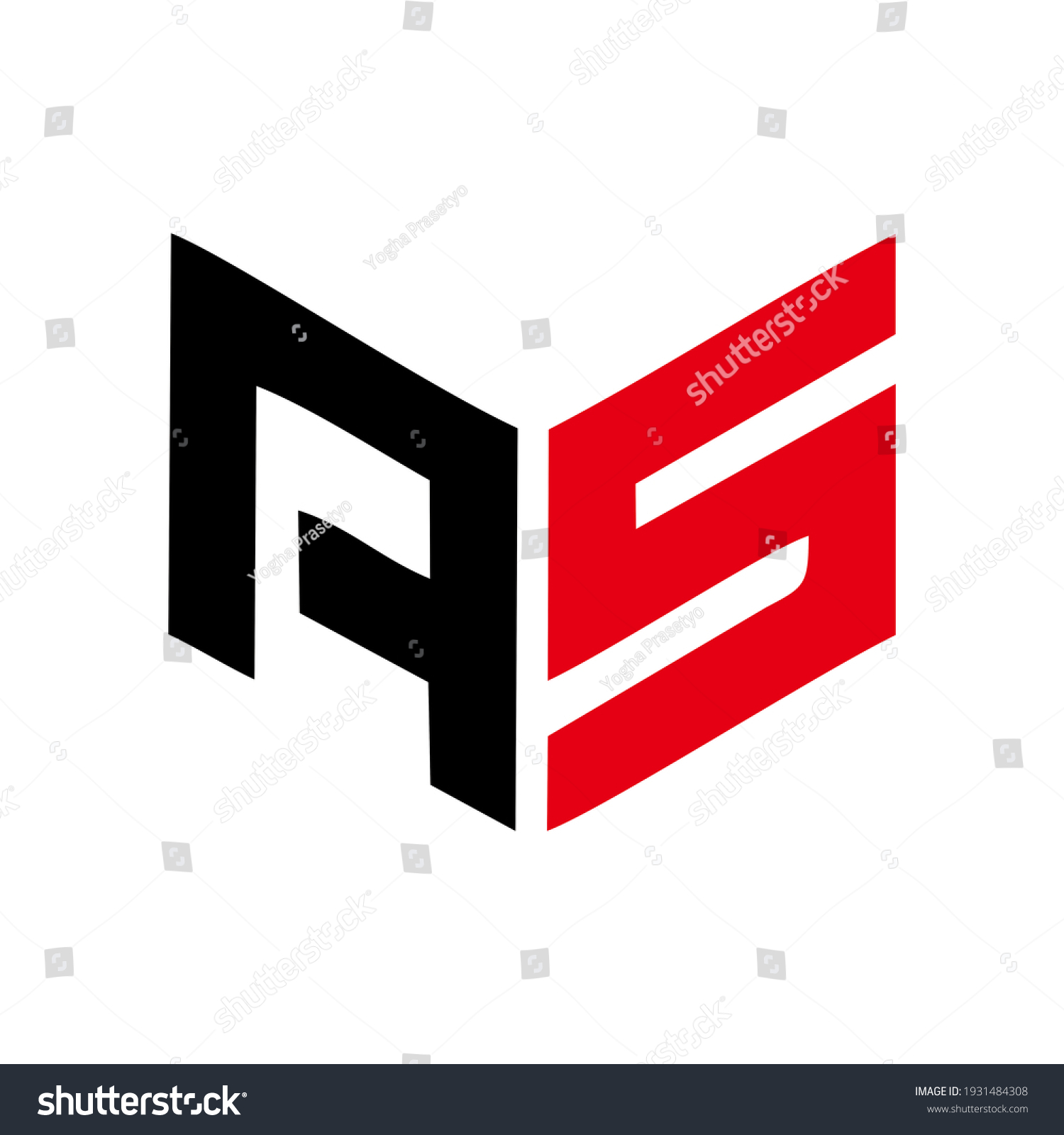 Letter Loggo Simple Design Isolated On Stock Illustration 1931484308 ...