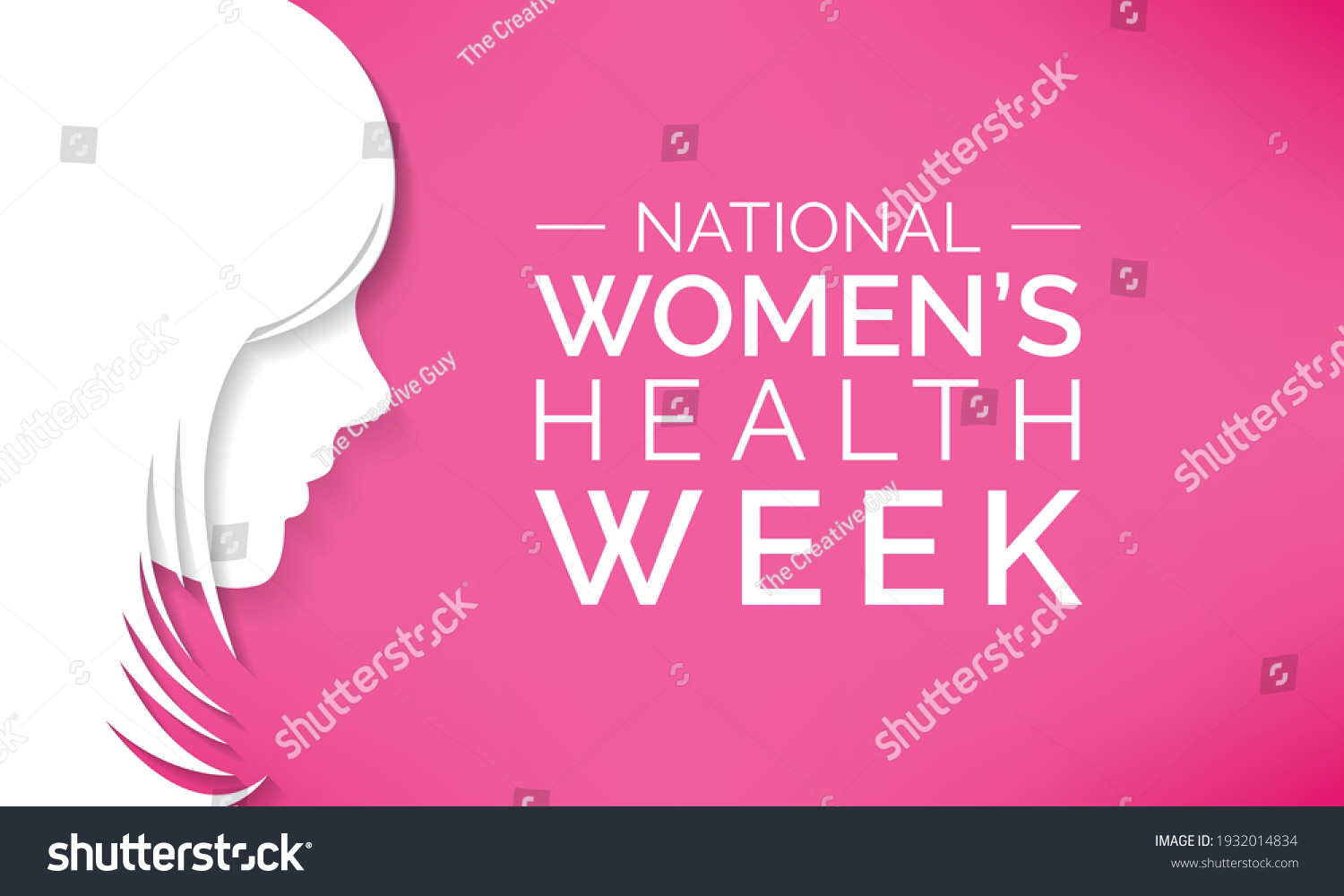 National Womens Health Week Starts Each Stock Vector Royalty Free 1932014834 Shutterstock