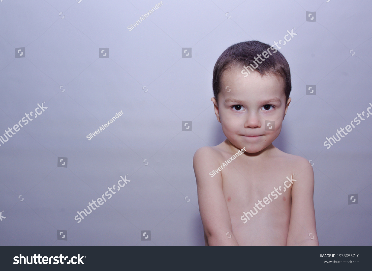 Naked Children Boy
