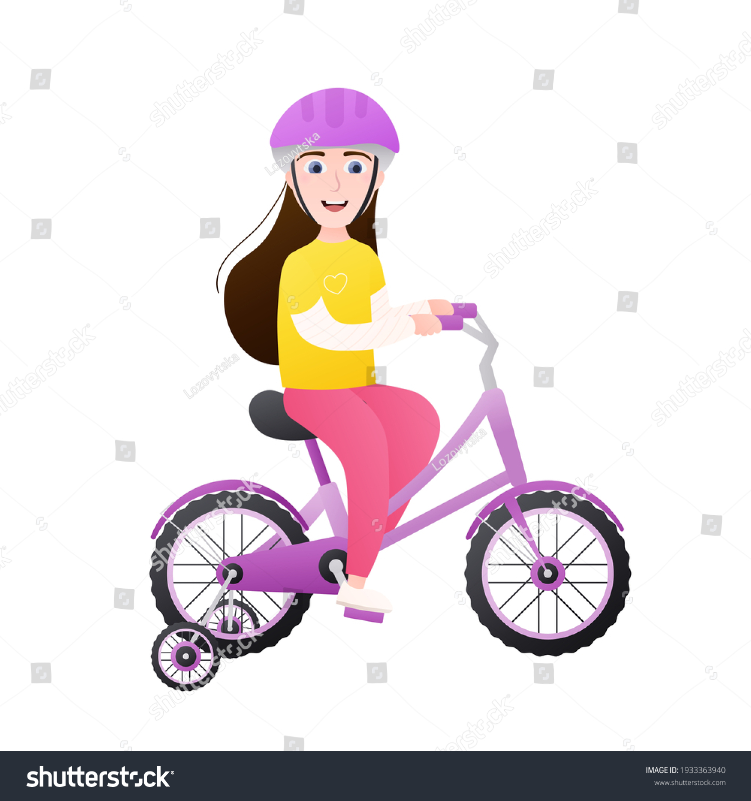 60,742 Kids On Cycle Images, Stock Photos & Vectors 