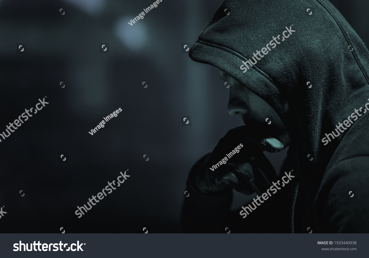 Suspicious Caucasian Men His 30s Wearing Stock Photo 1933440938 ...