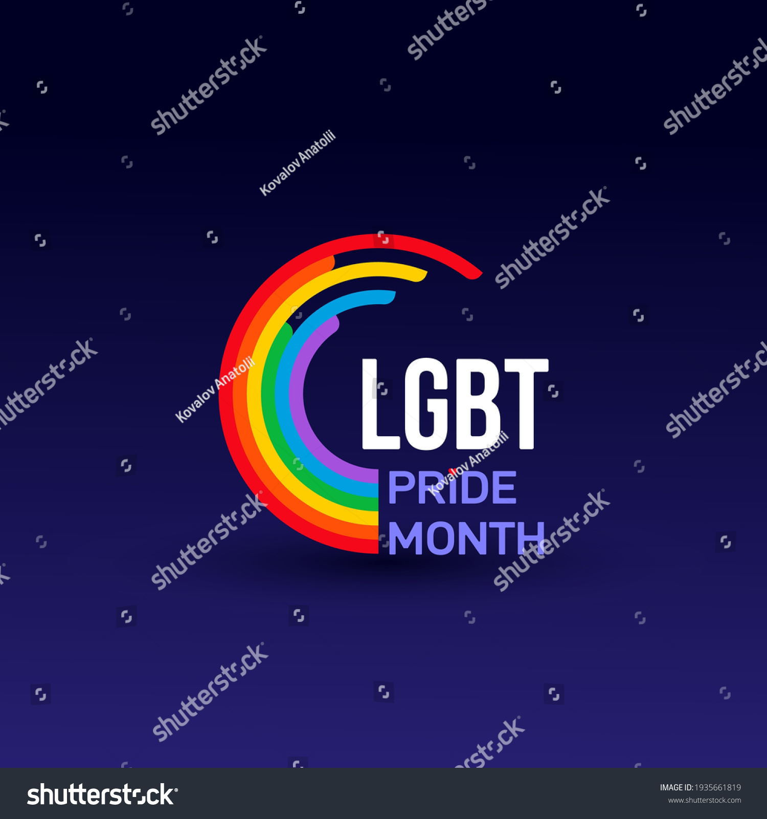 Pride Design Logo Icon Lgbtq Related Stock Vector Royalty Free