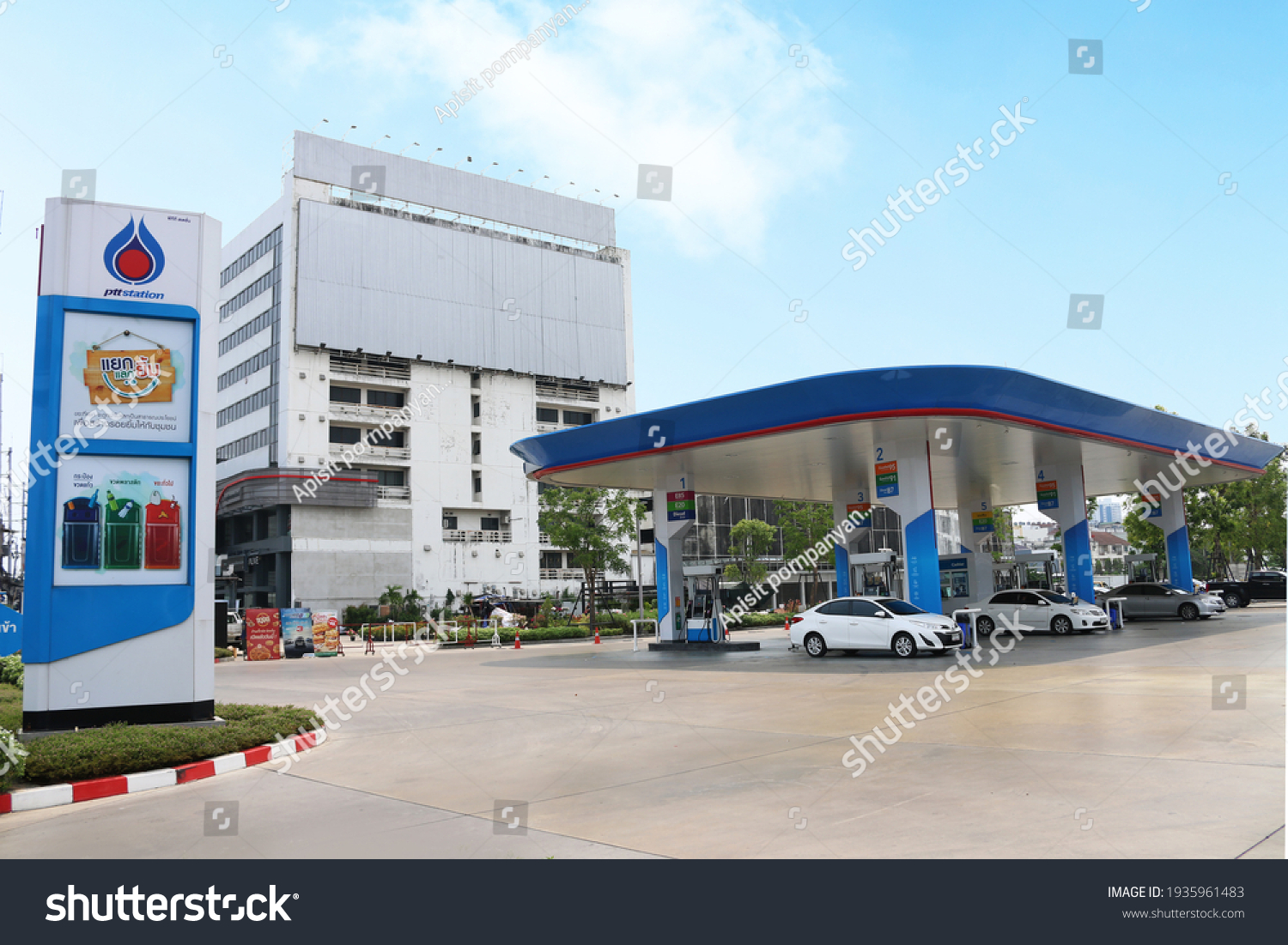 Bangkok Thailand March 132021 Ptt Gas Stock Photo 1935961483 | Shutterstock