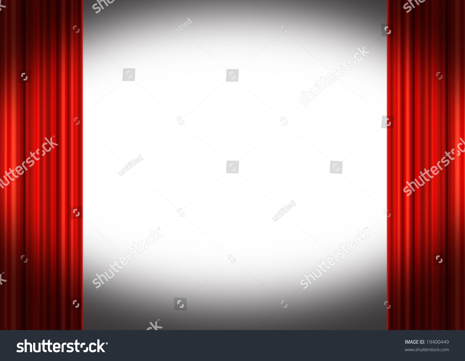 Red Stage Curtains Stock Illustration 19400449 Shutterstock   Stock Photo Red Stage Curtains 19400449 