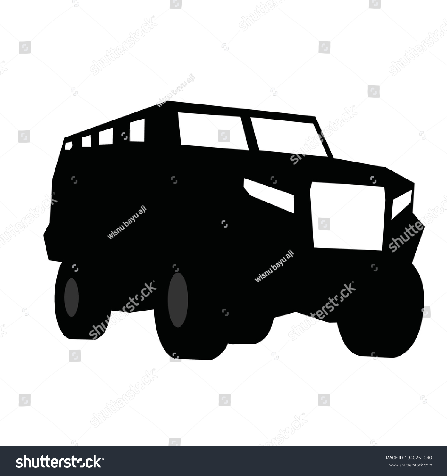 Military Armored Vehicle Vector Design Stock Vector (Royalty Free ...