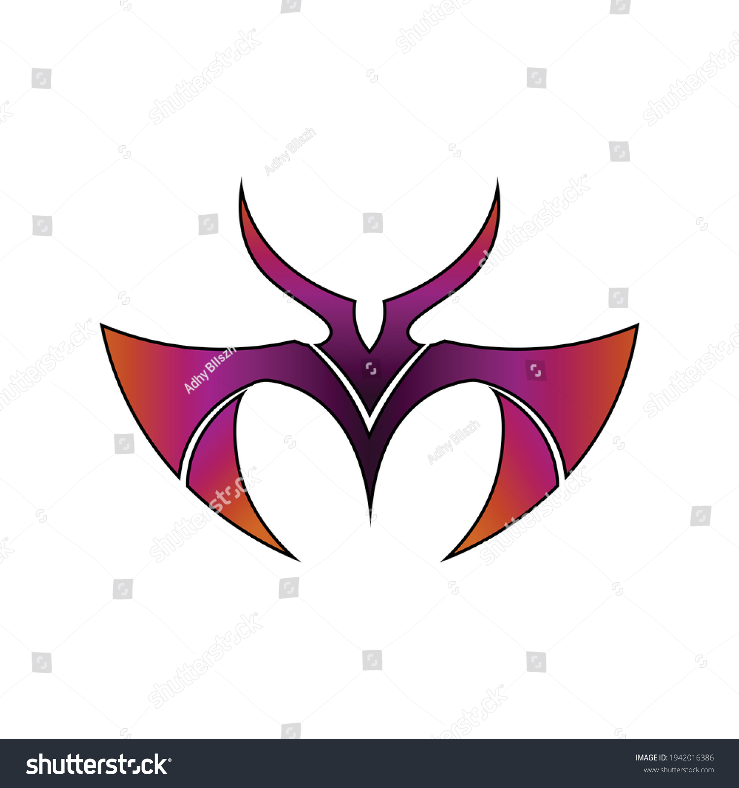Pteranodon Logo Vector Illustration Stock Vector (Royalty Free ...