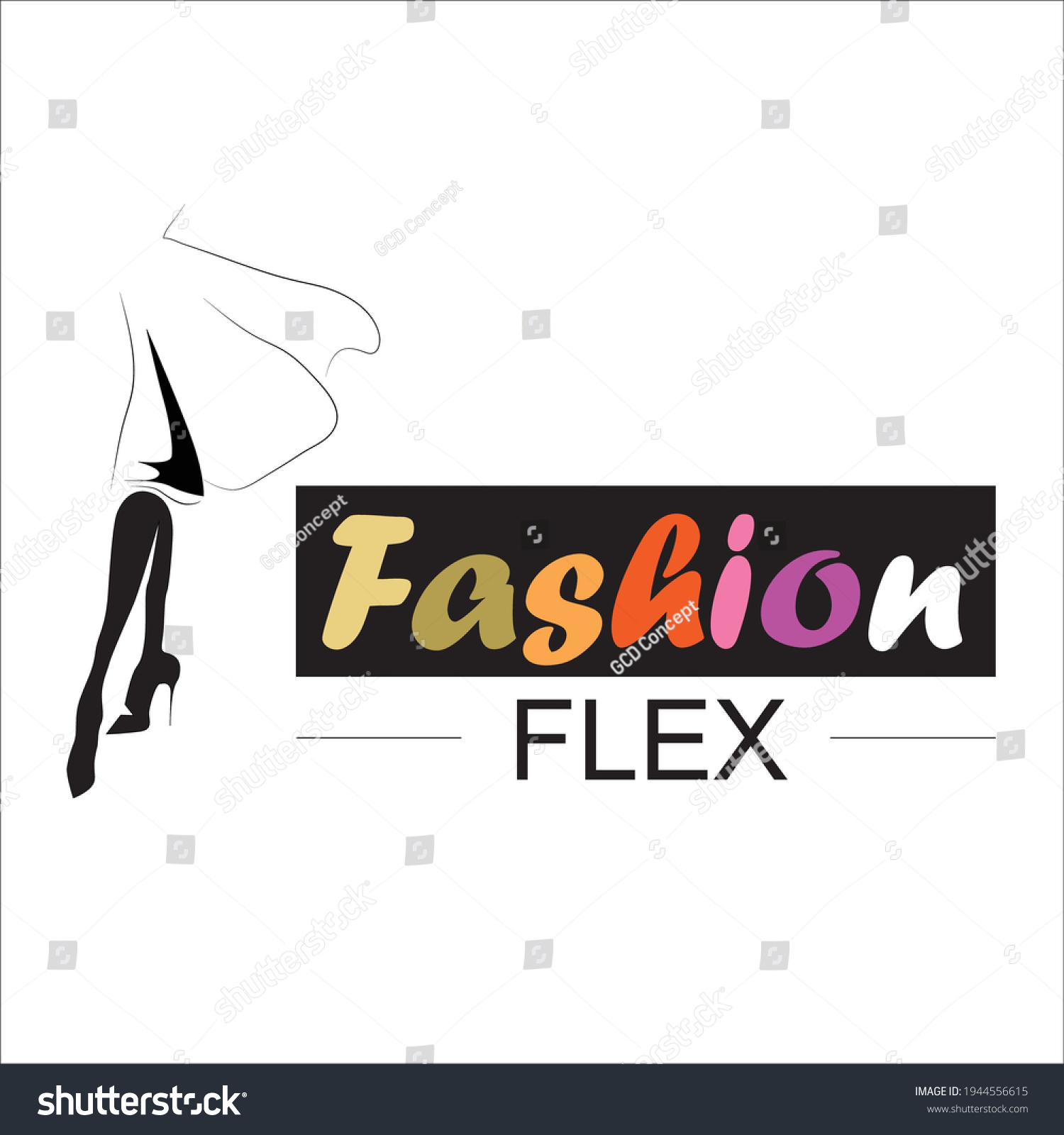 Fashion Logo Vector Art Logo Template Stock Vector (Royalty Free ...