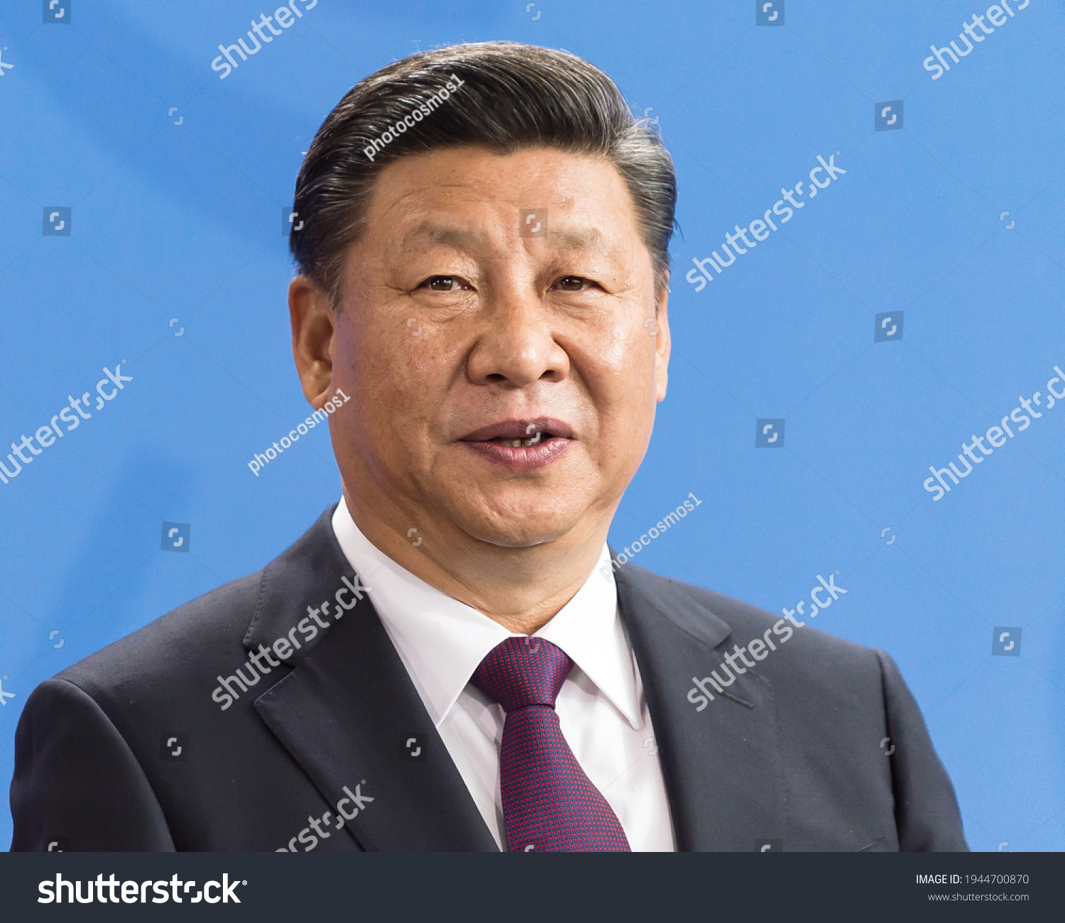 Berlin 20170705 Xi Jinping Pictured Meeting Stock Photo 1944700870 ...